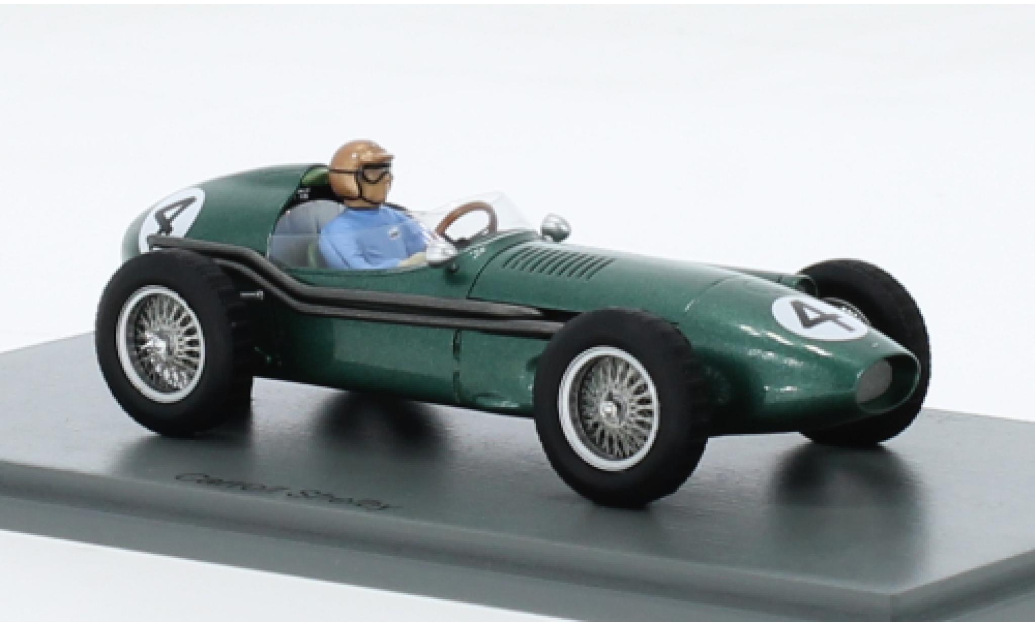 Aston Martin DBR4 1/43 Spark No.4 formule 1 GP Grande-Bretagne 1959 diecast model cars