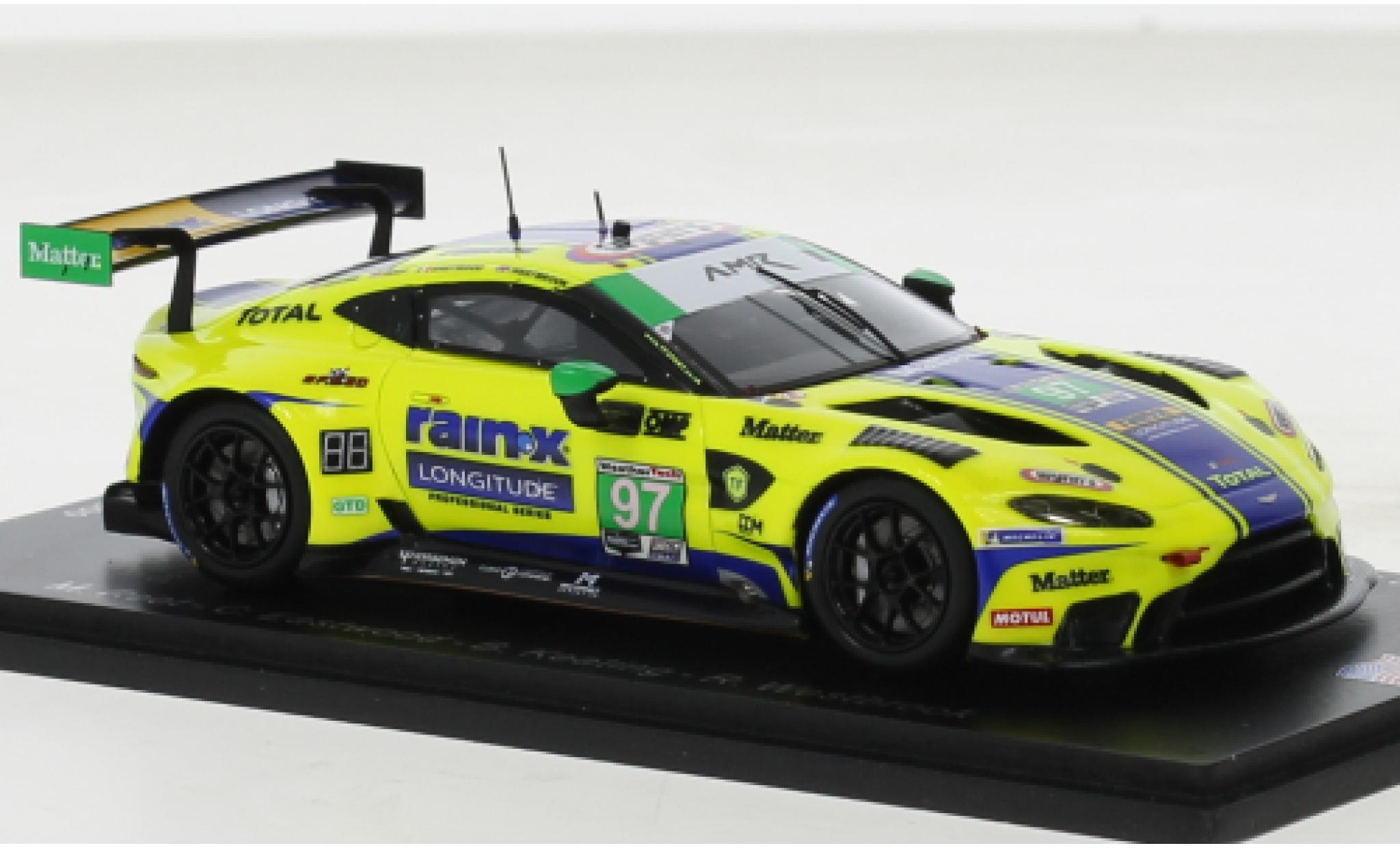 Aston Martin Vantage 1/43 Spark AMR GT3 No.97 TF Sport IMSA 24h Daytona 2021 diecast model cars