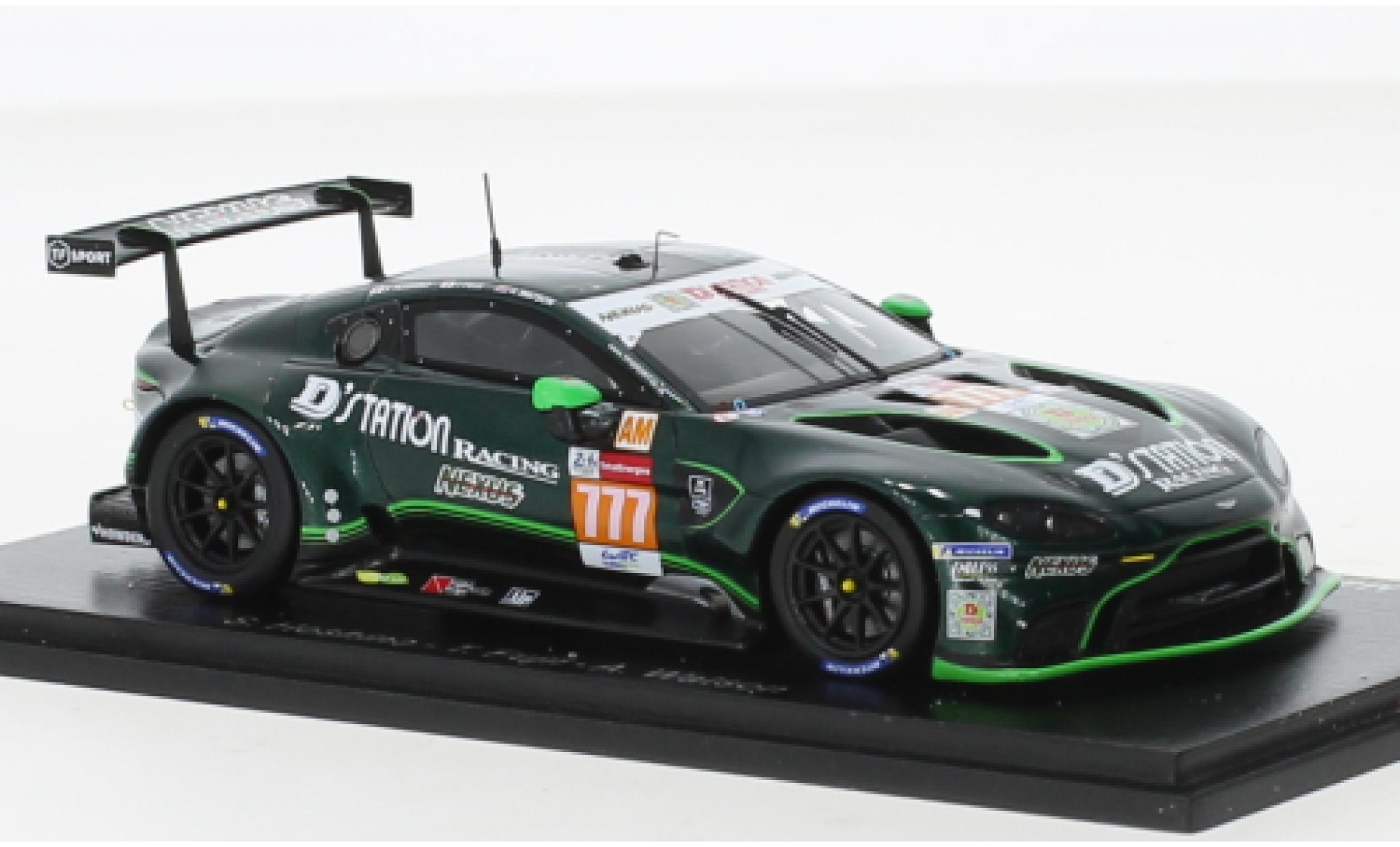 Aston Martin Vantage 1/43 Spark AMR No.777 D Station Racing 24h Le Mans 2021 diecast model cars