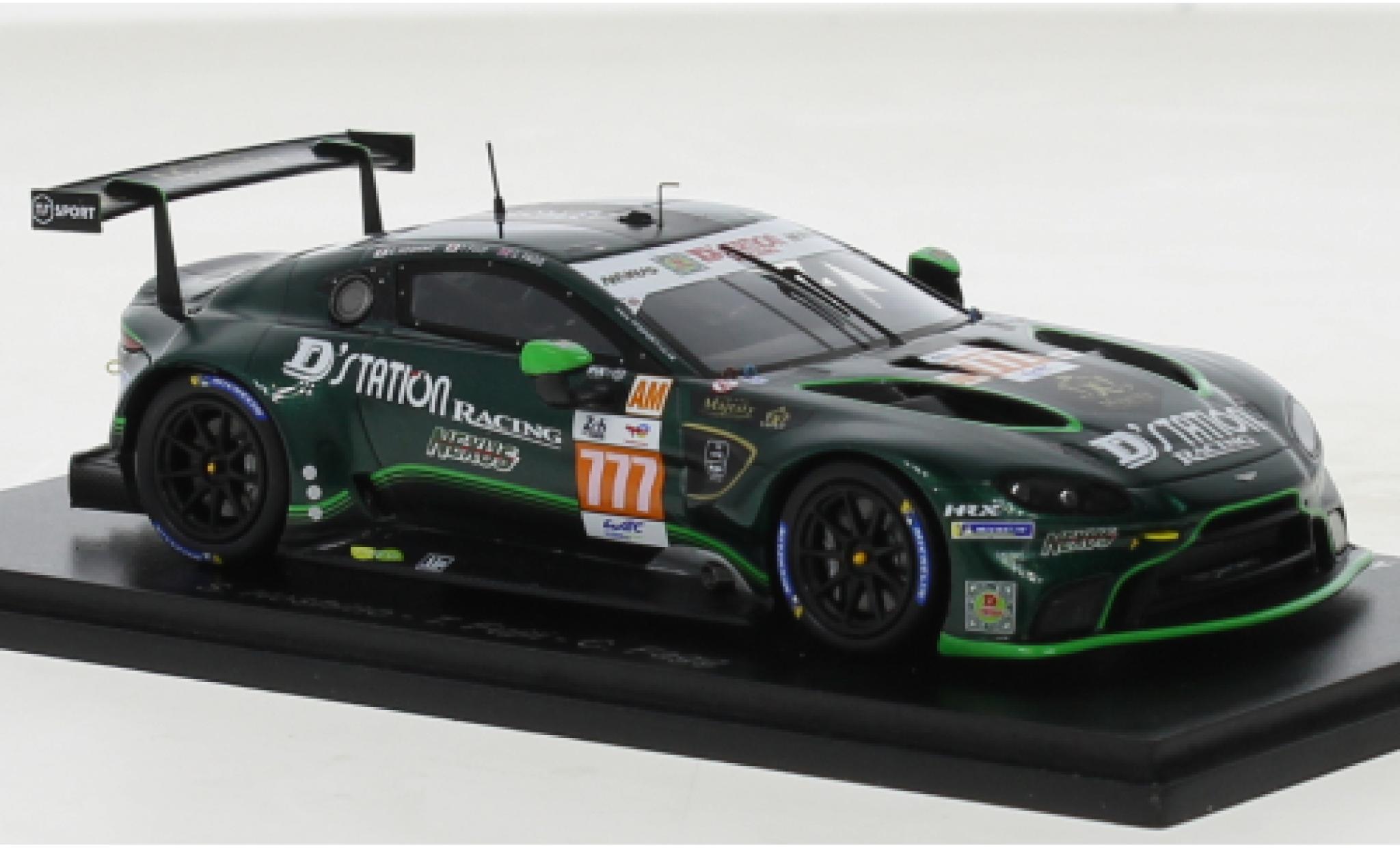 Aston Martin Vantage 1/43 Spark AMR No.777 D Station Racing 24h Le Mans 2022 diecast model cars