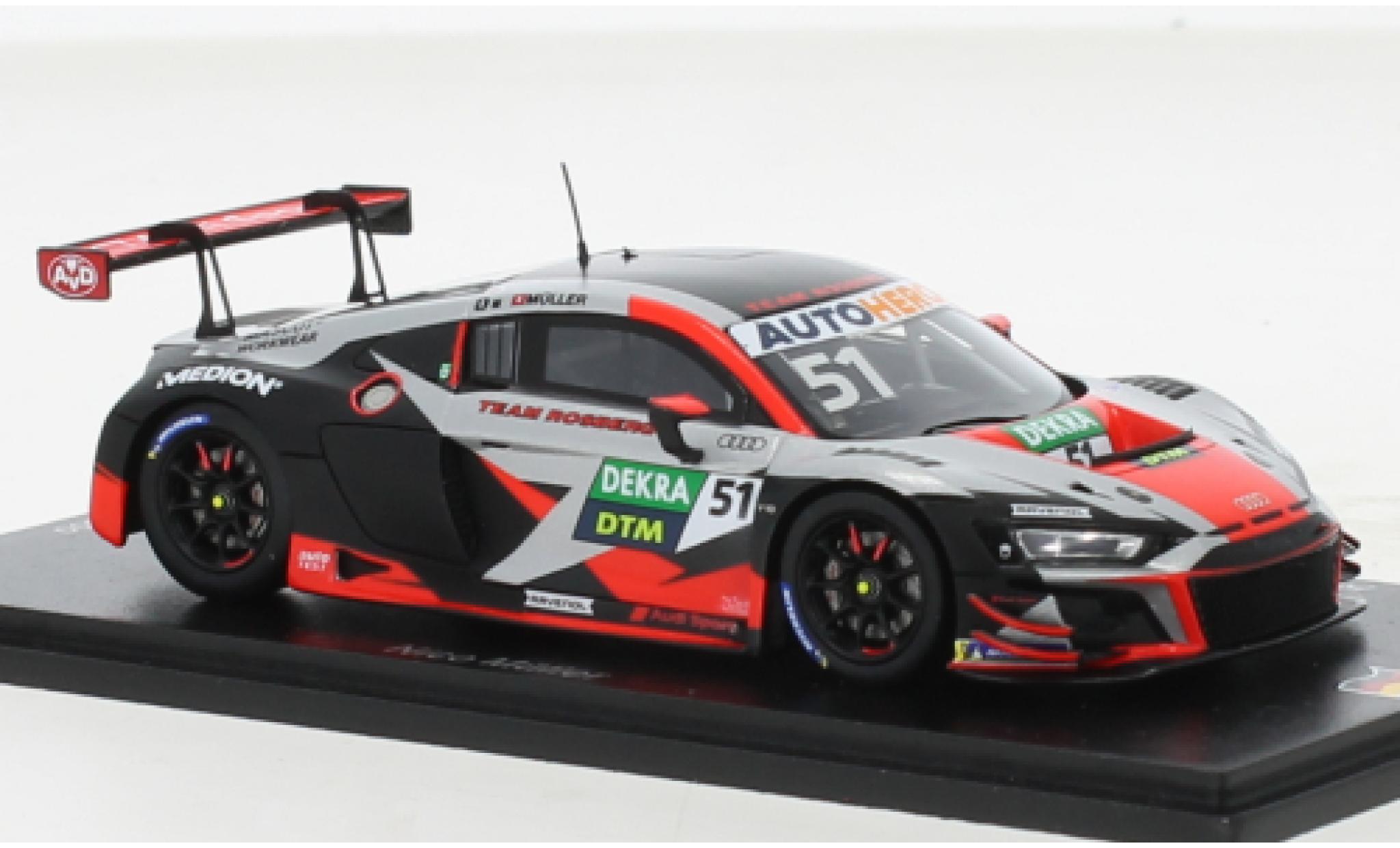 Audi R8 1/43 Spark LMS GT3 No.51 Team Rosberg DTM 2021 diecast model cars