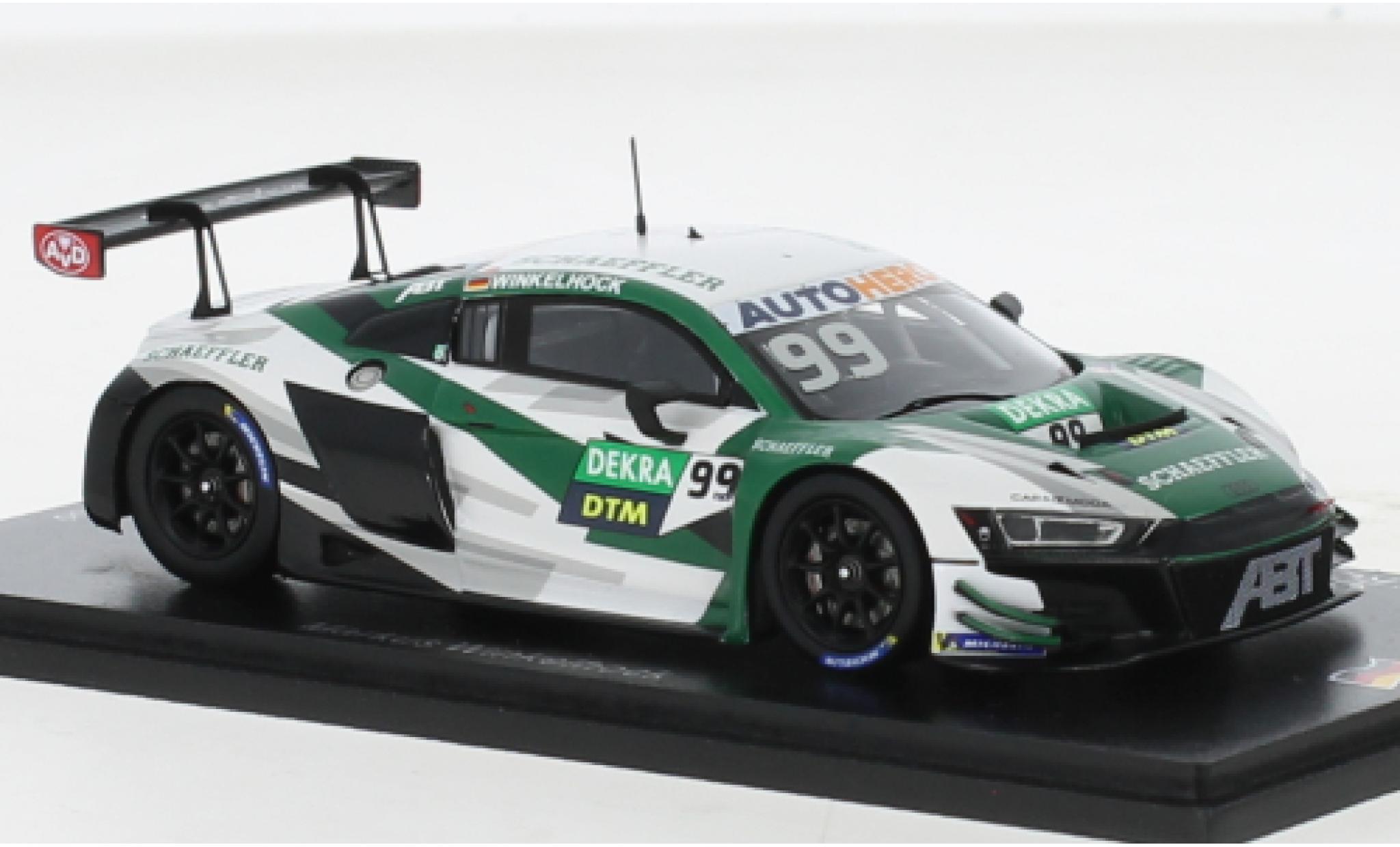 Audi R8 1/43 Spark LMS GT3 No.99 ABT Sportline Schaeffler DTM N&uuml;rburgring 2021 diecast model cars