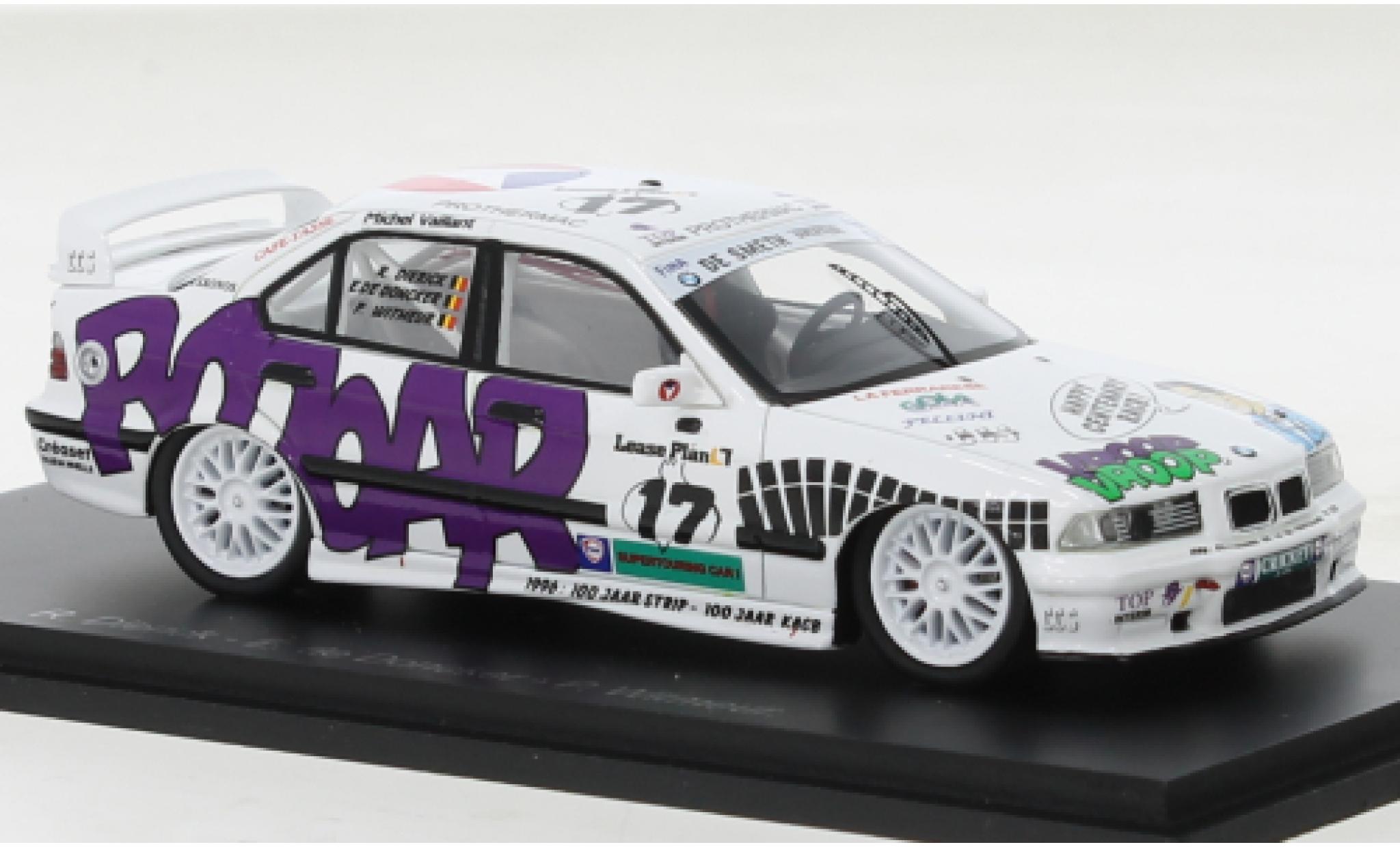 Bmw 318 1/43 Spark iS No.17 Vaillante 24h Spa 1996 diecast model cars