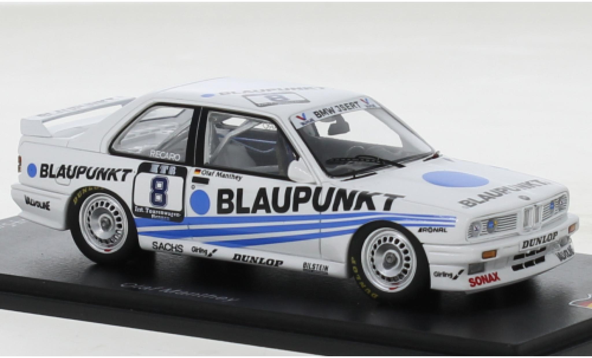 Bmw M3 1/43 Spark (E30) No.8 Team Isert Blaupunkt DTM 1988 diecast model cars