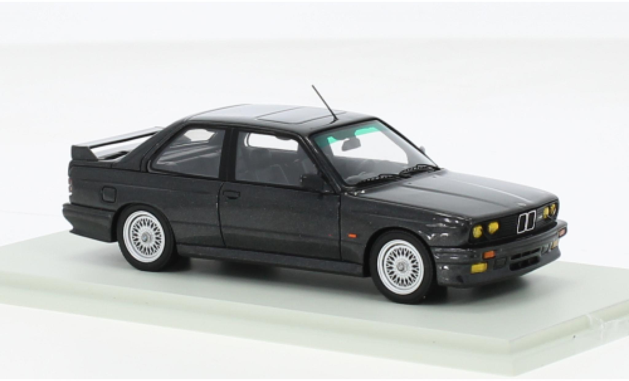 Bmw M3 1/43 Spark (E30) Tour de Corse Edition metallise grey diecast model cars