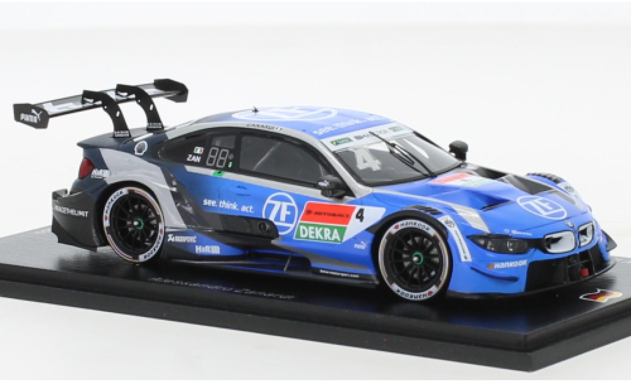 Bmw M4 1/43 Spark DTM No.4 Team RBM ZF Super GT - DTM DreamRace Fuji 2019 diecast model cars
