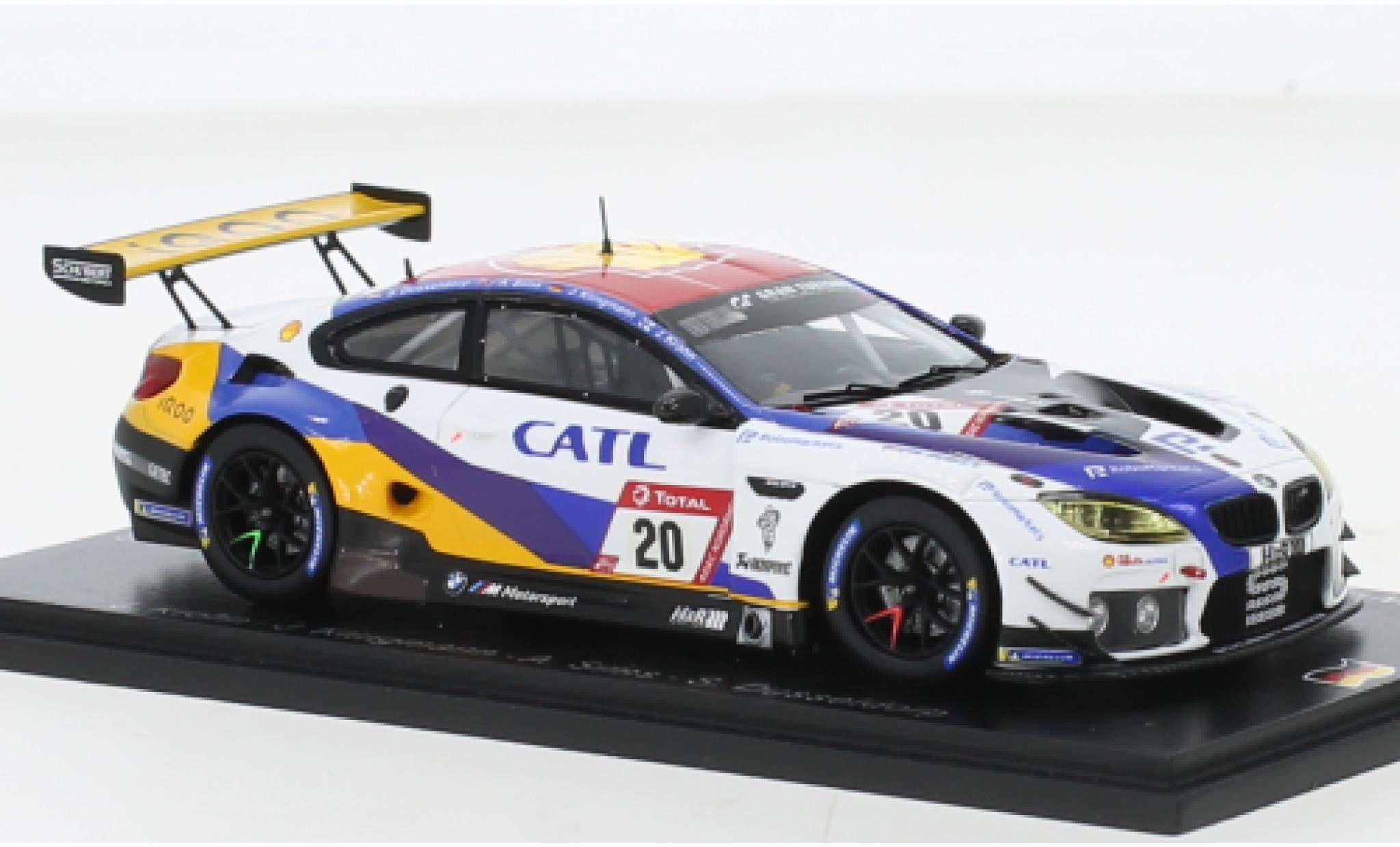 Bmw M6 1/43 Spark GT3 No.20 Schubert Motorsport CATL 24h Nuerburgring 2021 diecast model cars