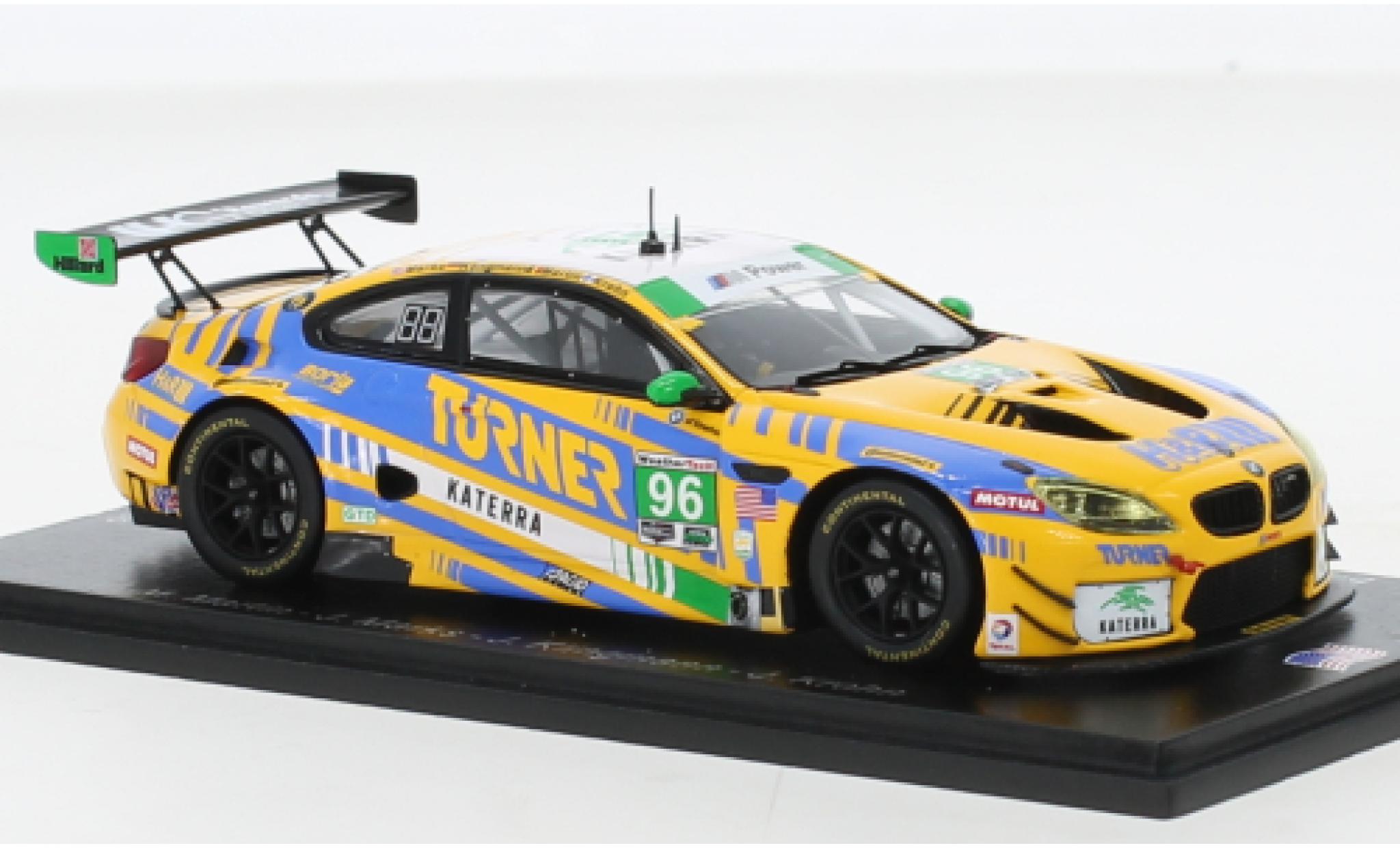 Bmw M6 1/43 Spark GT3 No.96 Turner Motorsport 24h Daytona 2017 diecast model cars