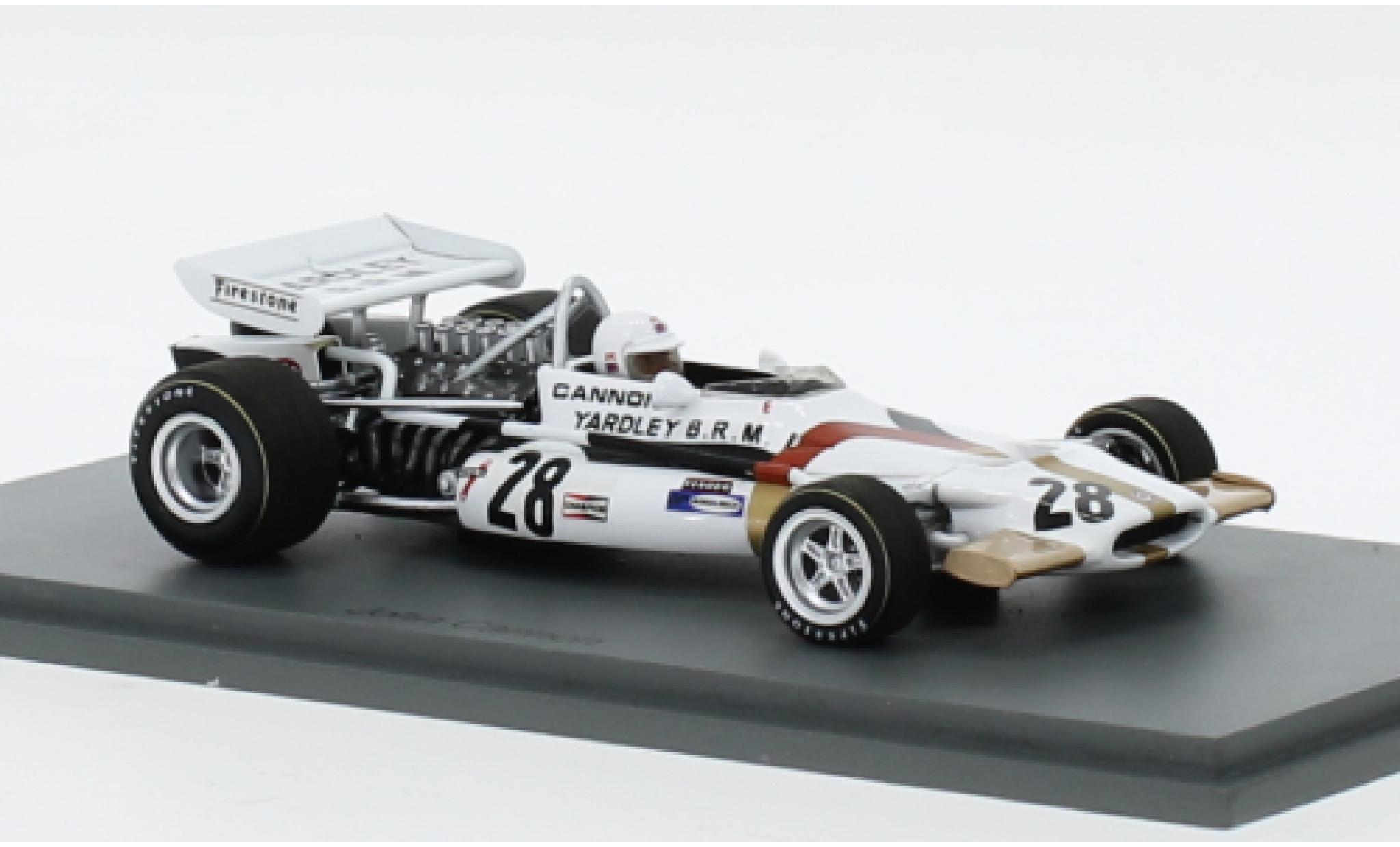 Brm P153 1/43 Spark BRM No.28 formule 1 GP USA 1971 diecast model cars