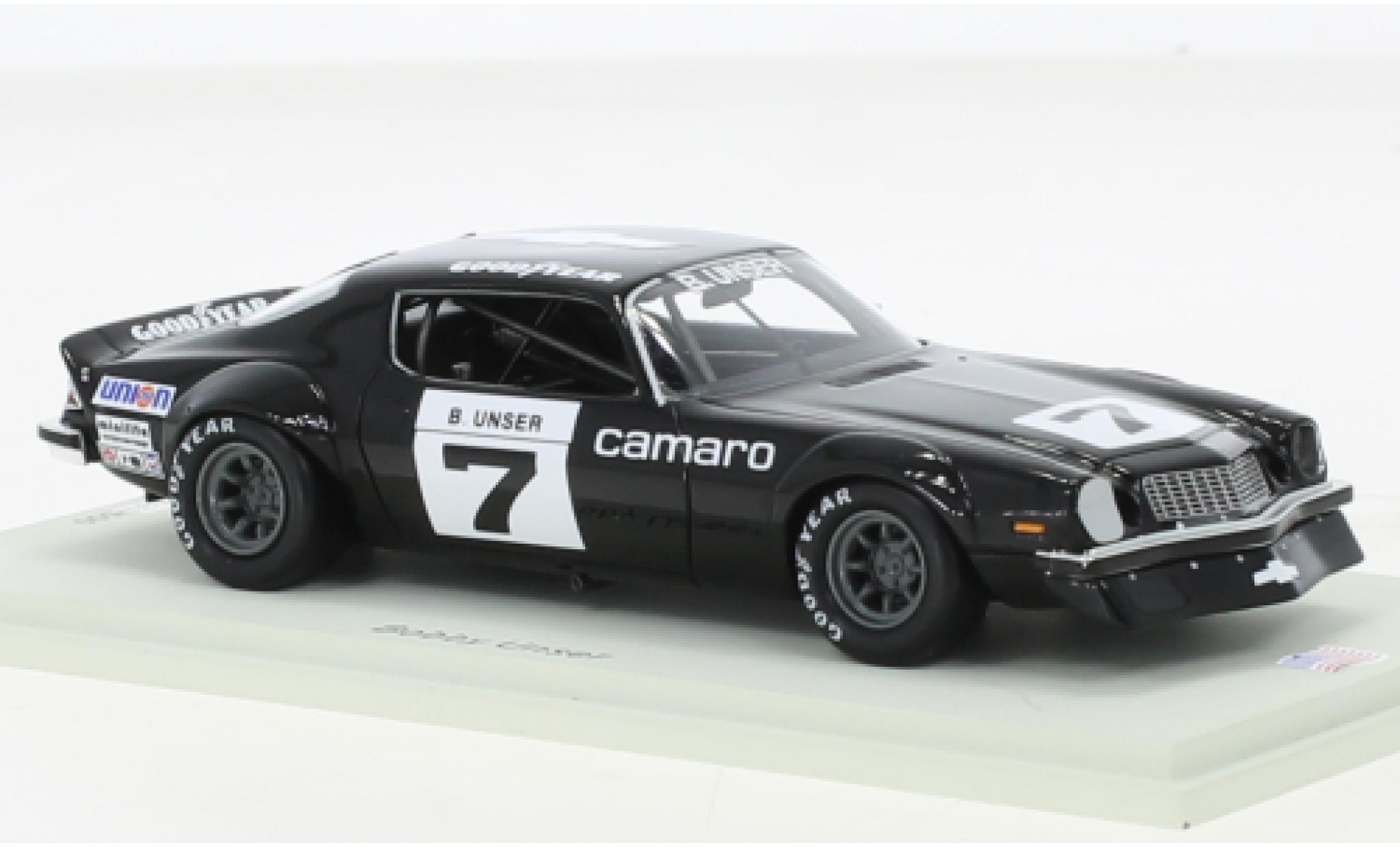 Chevrolet Camaro 1/43 Spark No.7 IMSA Michigan 1974 diecast model cars