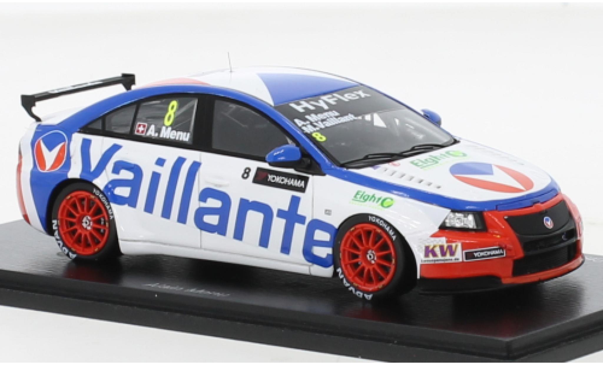 Chevrolet Cruze 1/43 Spark No.8 Vaillante WTCC Portimao 2012 diecast model cars