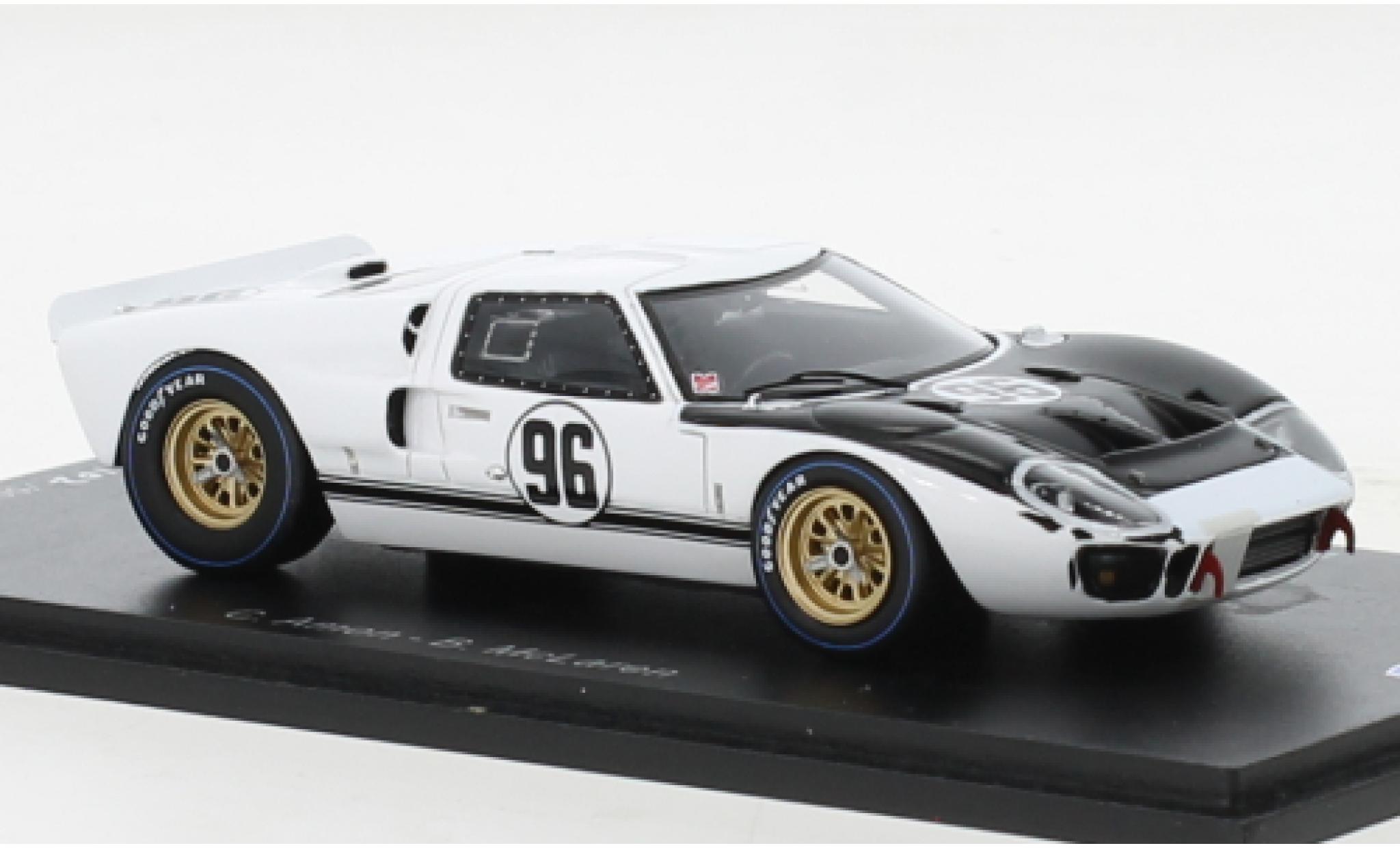 Ford GT40 1/43 Spark MK II RHD No.96 24h Daytona 1966 diecast model cars