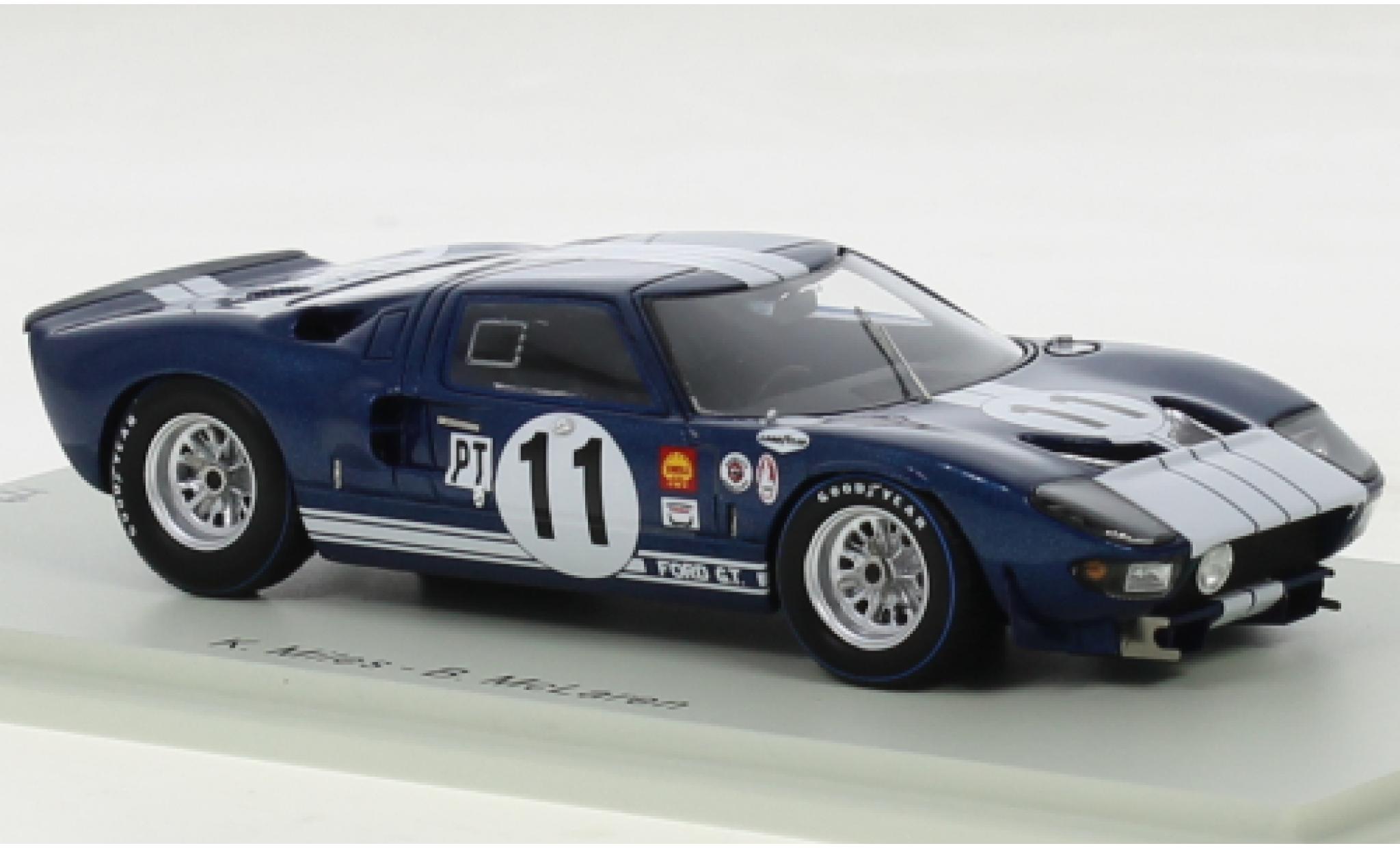 Ford GT40 1/43 Spark No.11 12h Sebring 1965 diecast model cars