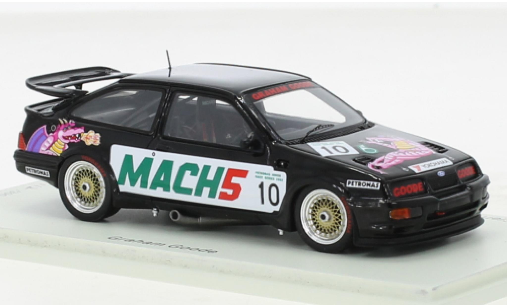 Ford Sierra 1/43 Spark RS 500 Cosworth RHD No.10 Johor Race 1992 diecast model cars
