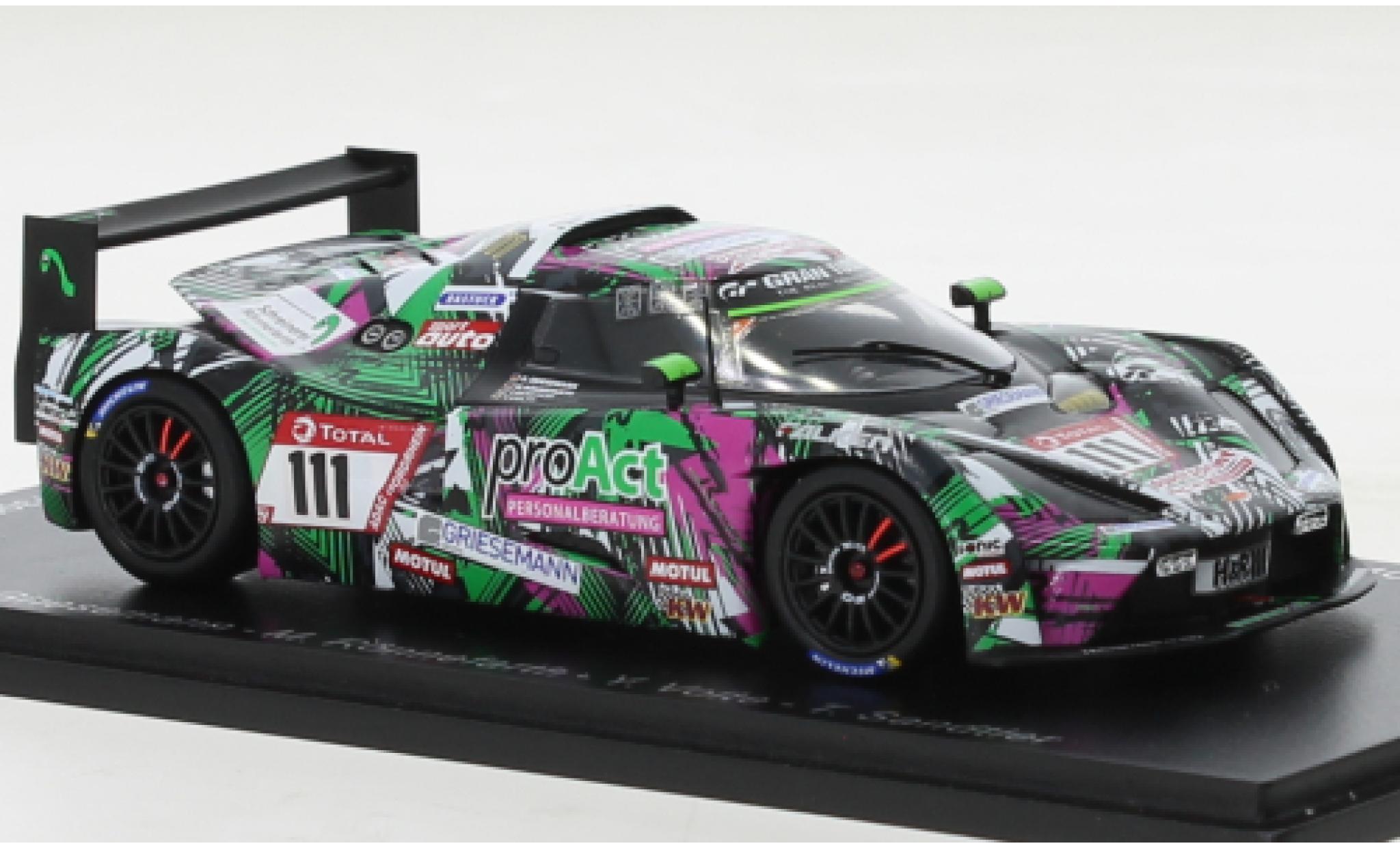 Aston Martin V8 Vantage GT4 1/43 Spark KTM X-BOW GT4 No.111 Teichmann Racing GmbH 24h N&uuml;rburgring 2021 diecast model cars