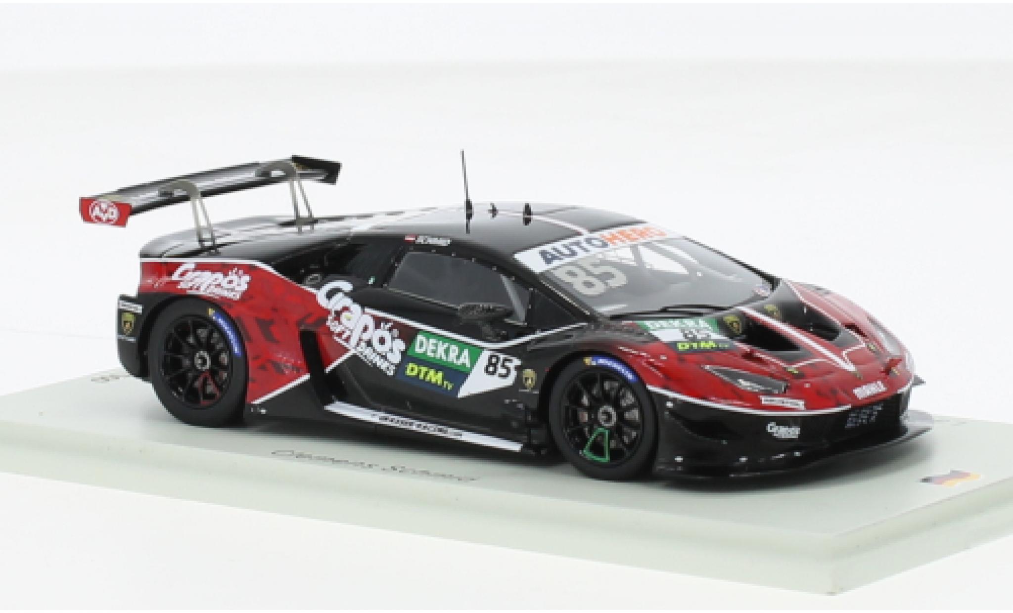 Lamborghini Huracan 1/43 Spark GT3 Evo No.85 GRT Grasser Racing Team DTM 2022 diecast model cars