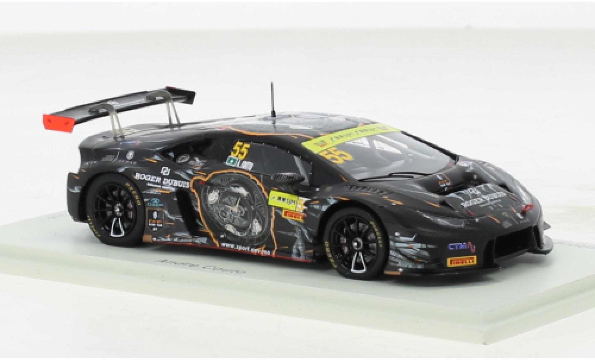 Lamborghini Huracan 1/43 Spark GT3 No.55 FFF Racing Fia GT World Cup Macau 2016 diecast model cars