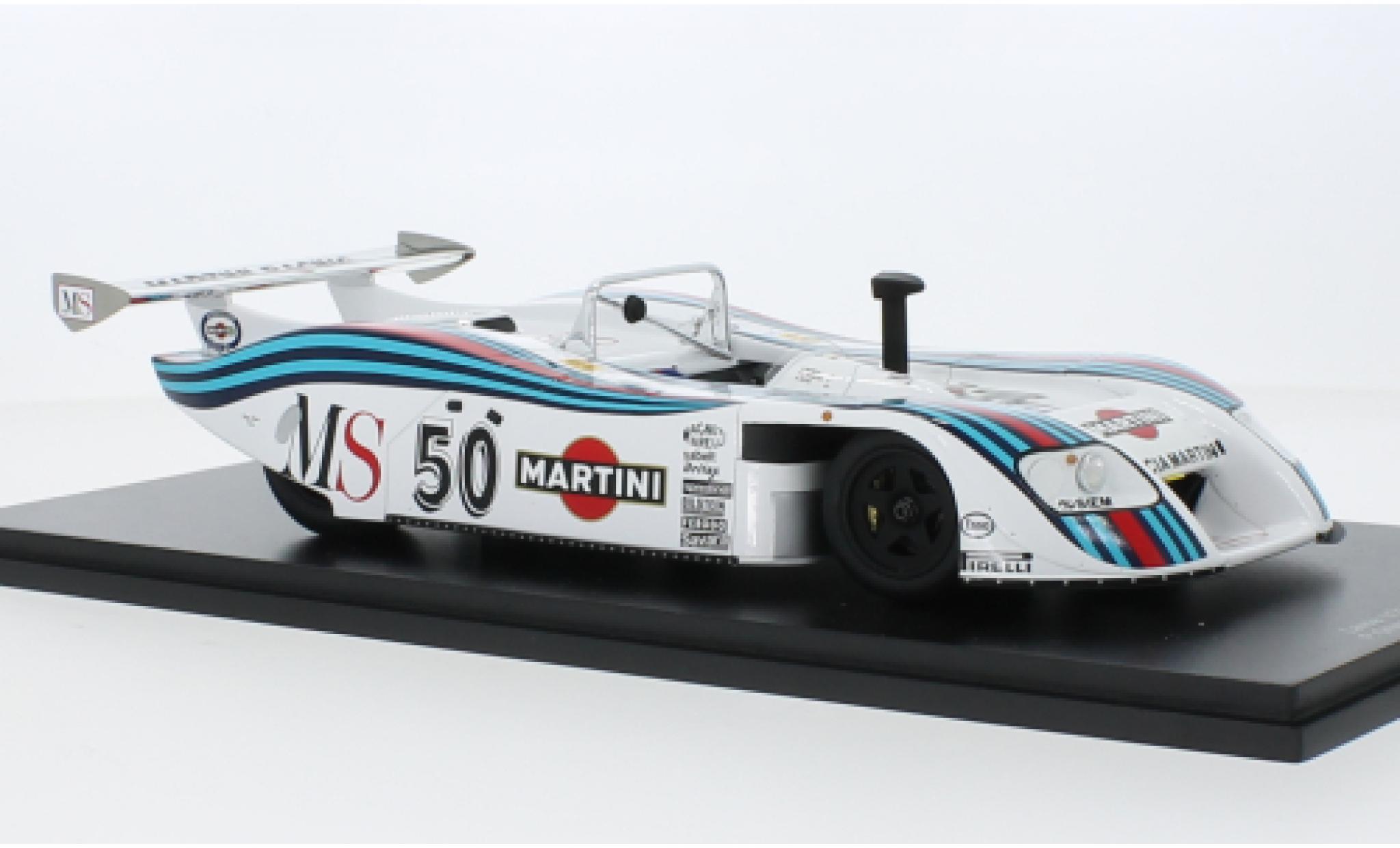Lancia GR6 1/18 Spark RHD No.50 Martini Martini 24h Le Mans 1982 diecast model cars