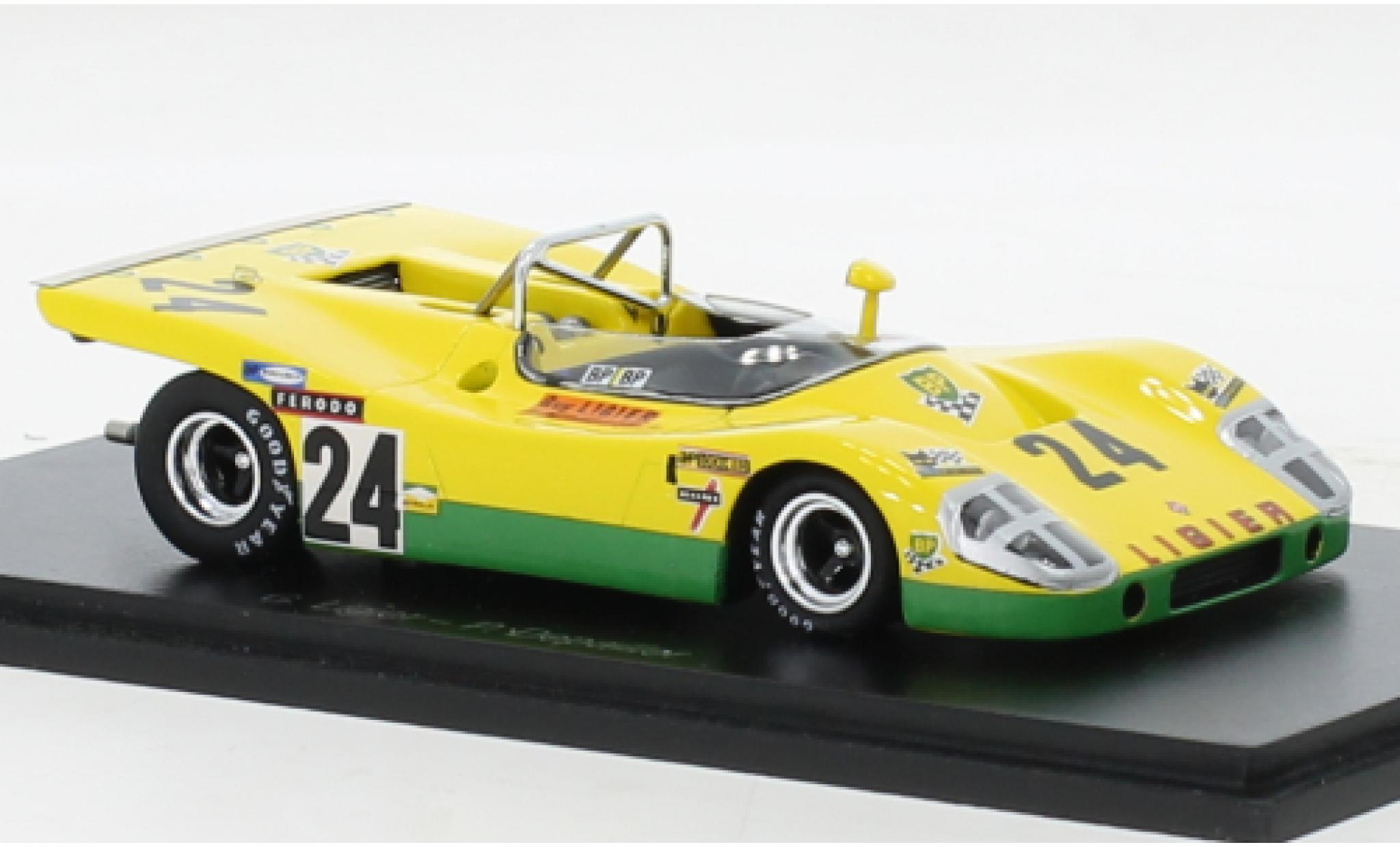 Ligier JS3 1/43 Spark RHD No.24 24h Le Mans 1971 diecast model cars
