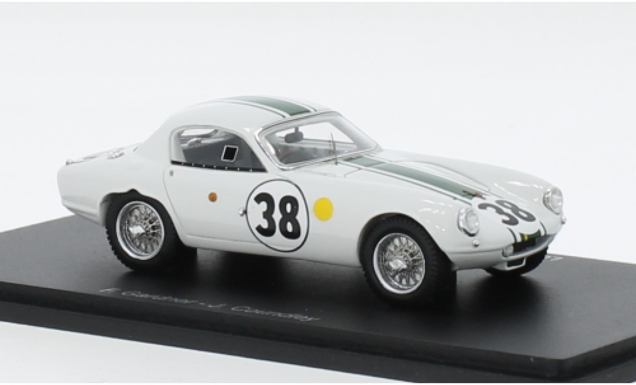 Lotus Elite 1/43 Spark RHD No.38 24h Le Mans 1963 diecast model cars
