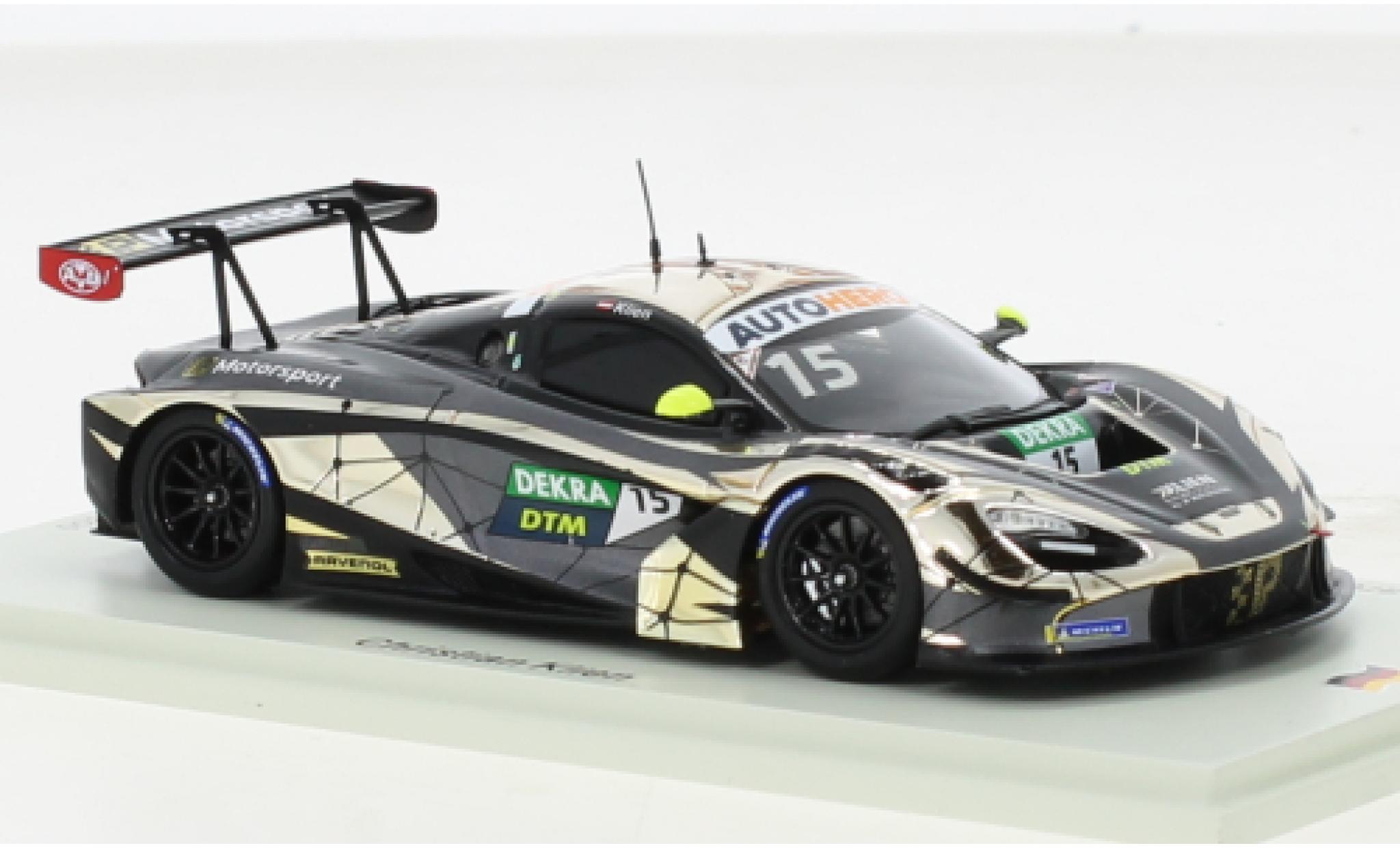 McLaren 720 1/43 Spark S GT3 No.15 JP Motorsport DTM 2021 diecast model cars