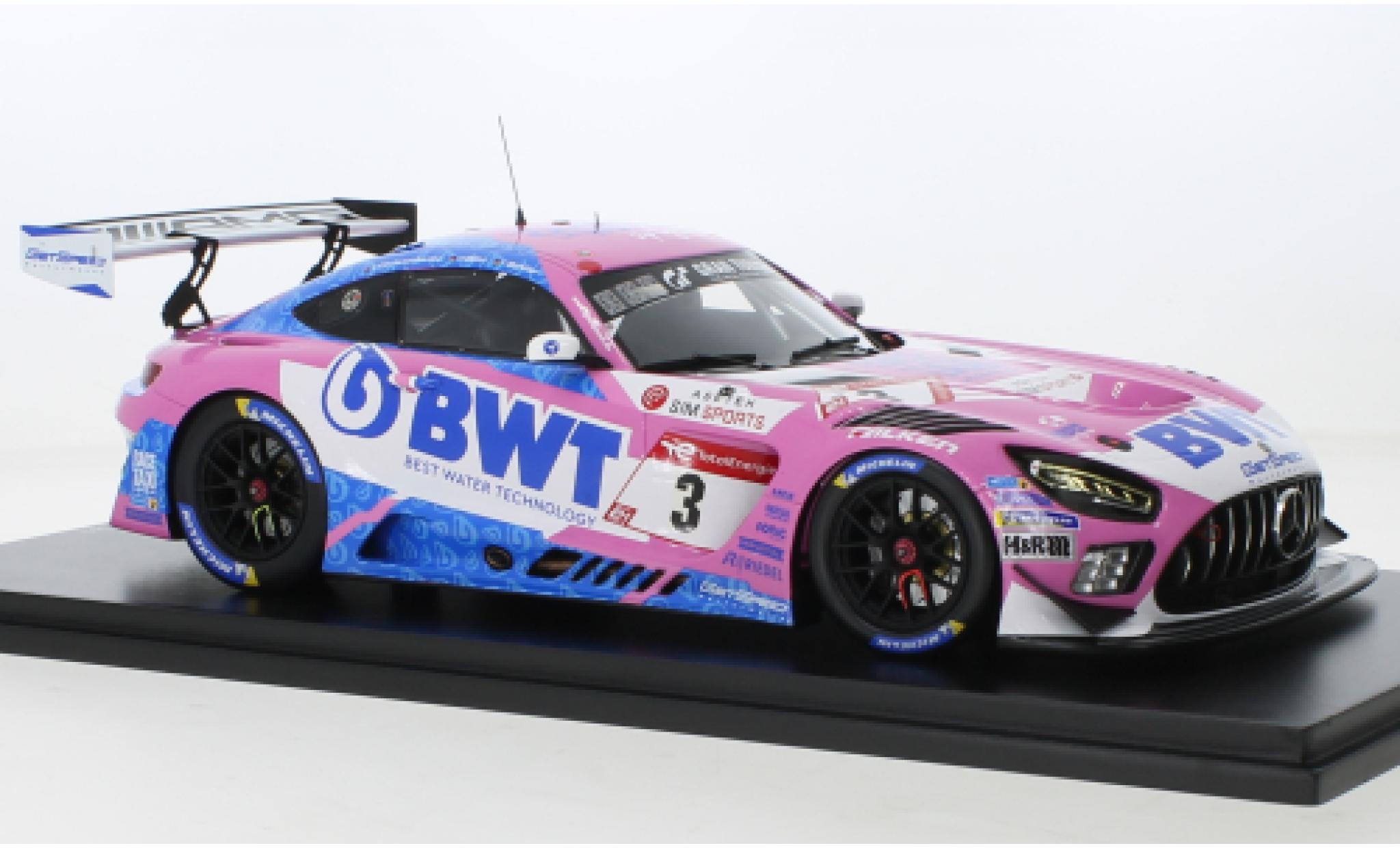 Mercedes AMG GT 1/18 Spark 3 No.3 Team GetSpeed BWT 24h Nuerburgring 2022 diecast model cars