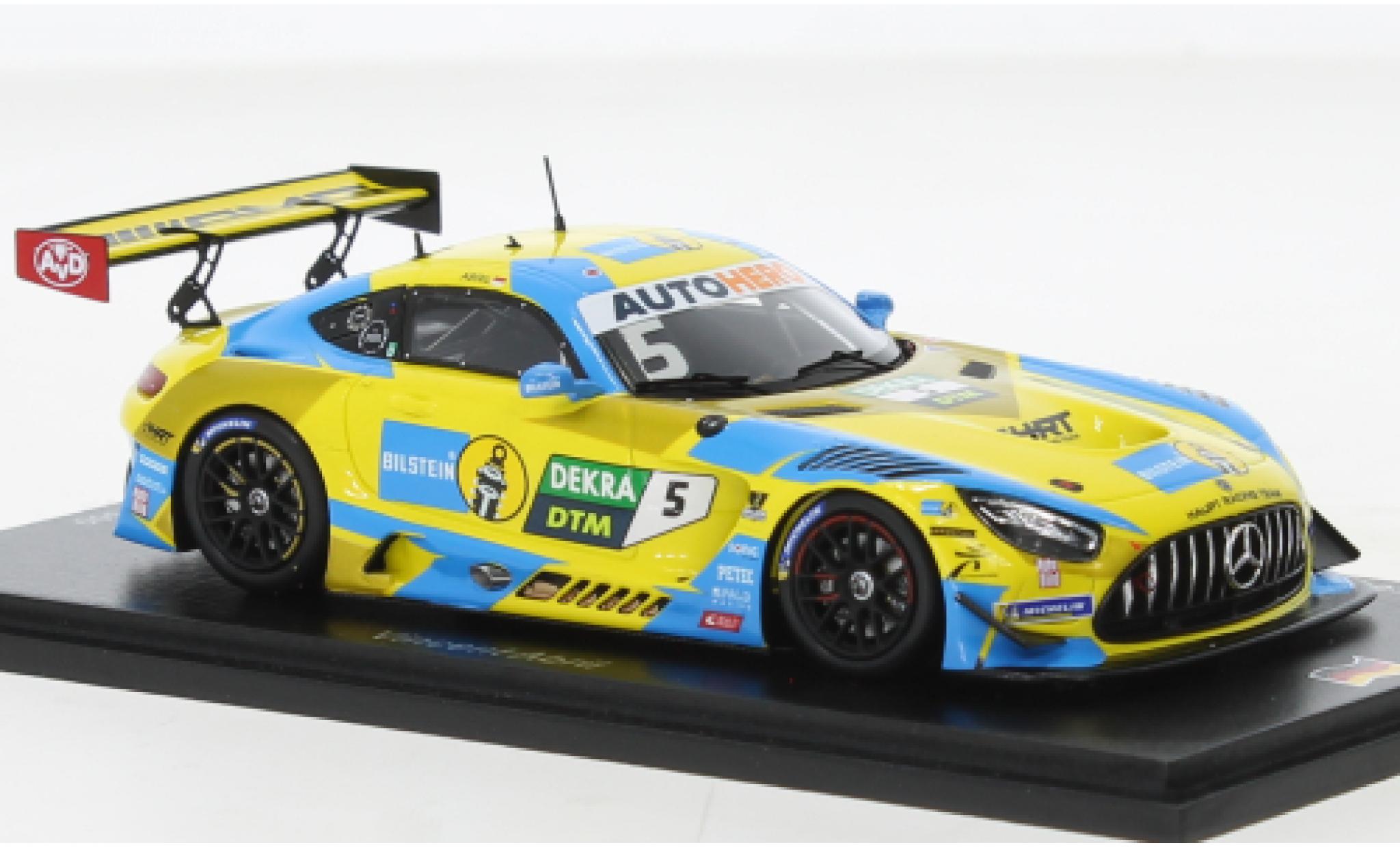 Mercedes AMG GT 1/43 Spark 3 No.5 AMG Team HRT Bilstein DTM 2021 diecast model cars