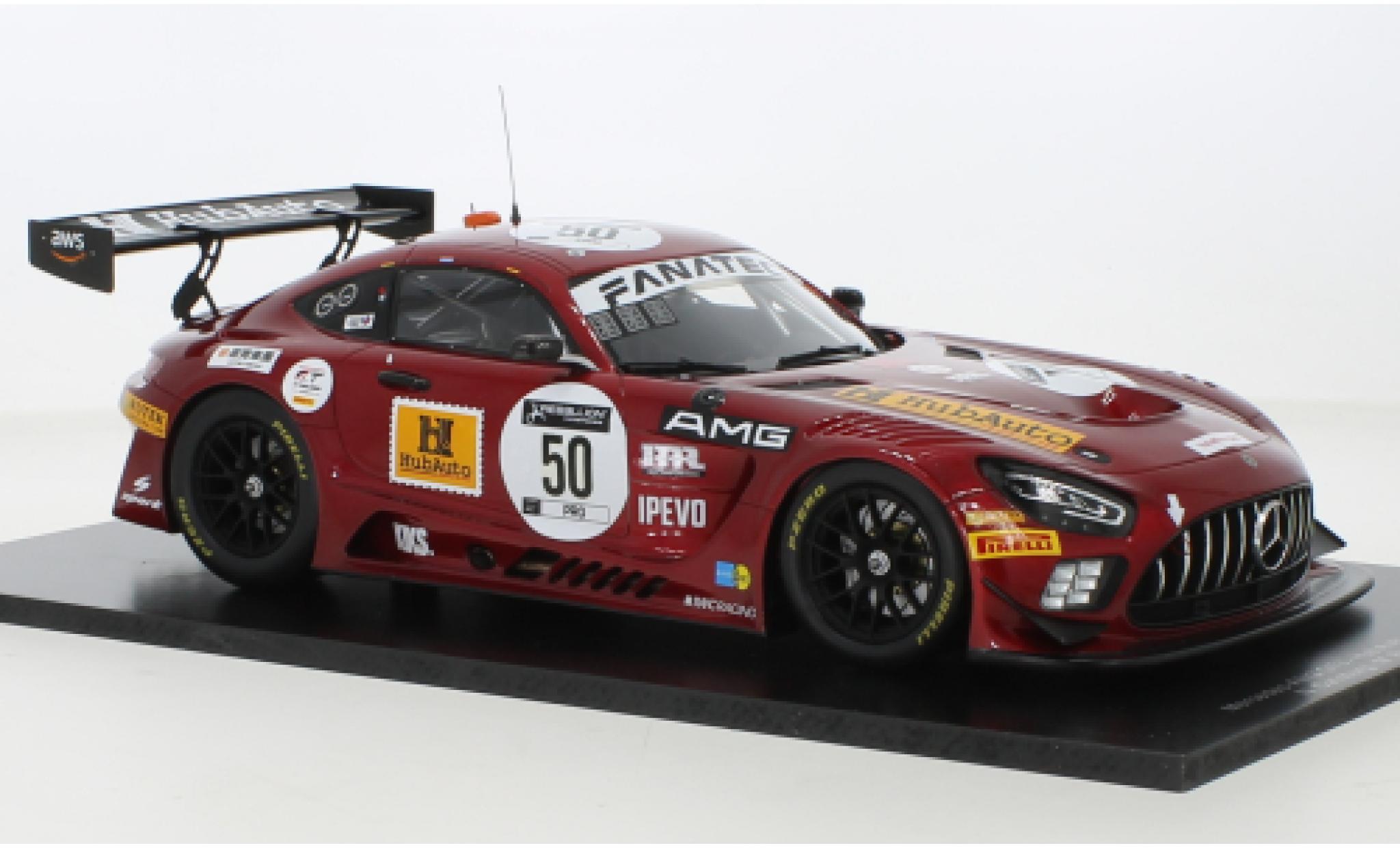 Mercedes AMG GT 1/18 Spark 3 No.50 Boutsen Ginion 24h Spa 2021 diecast model cars