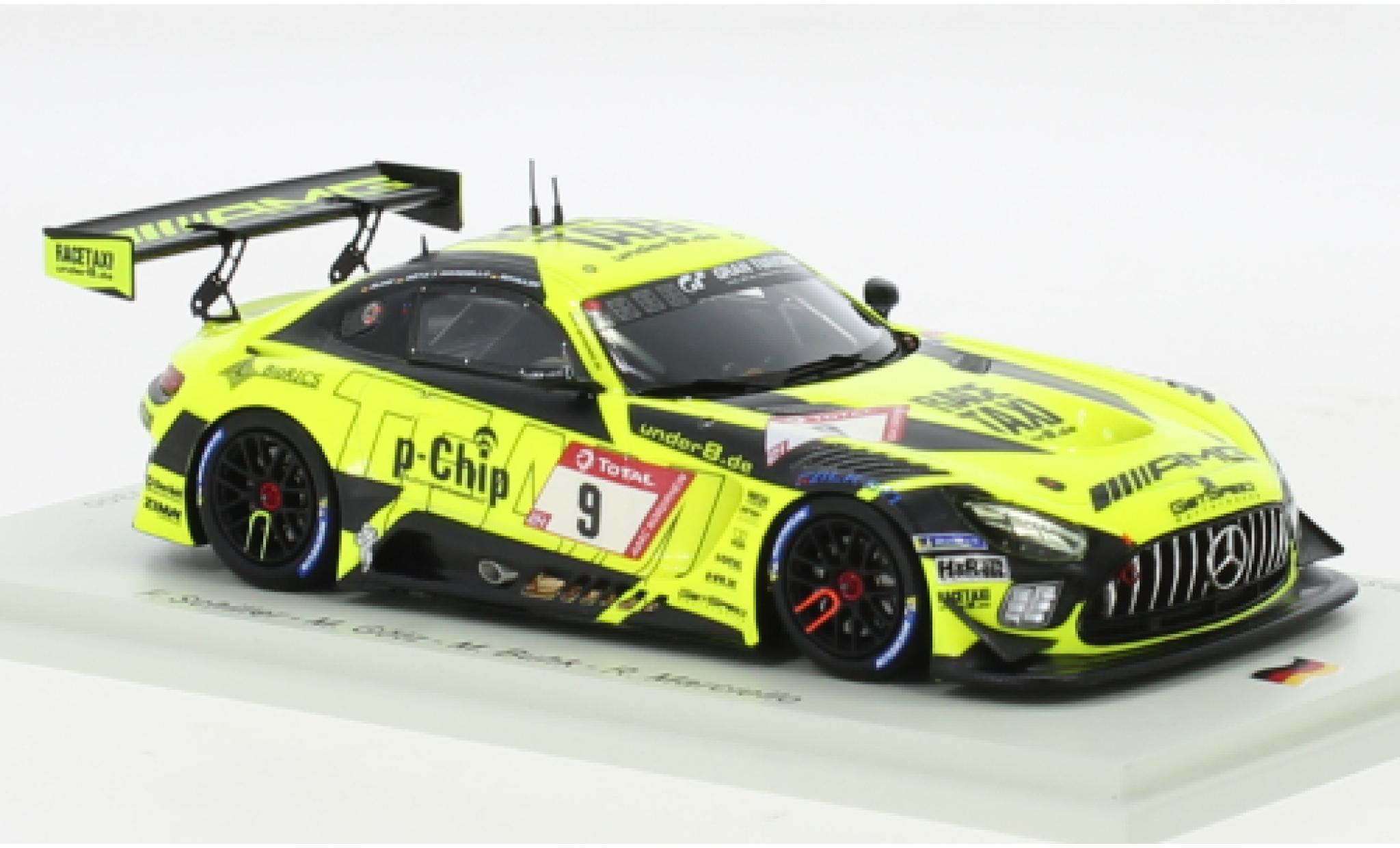 Mercedes AMG GT 1/43 Spark 3 No.9 Team GetSpeed 24h N&uuml;rburgring 2020 diecast model cars