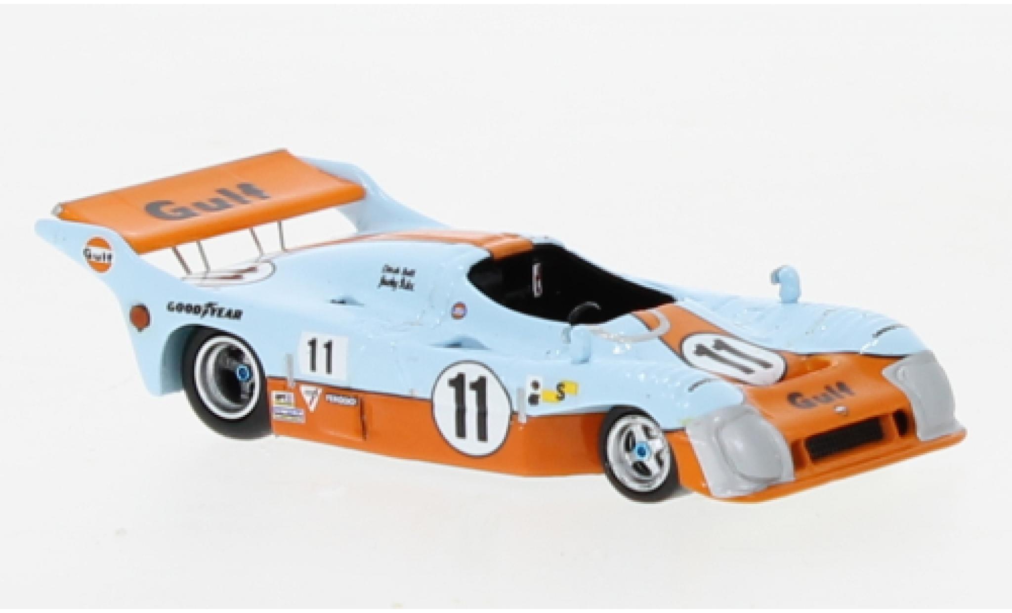 Mirage GR8 1/87 Spark RHD No.11 Gulf 24h Le Mans 1975 diecast model cars