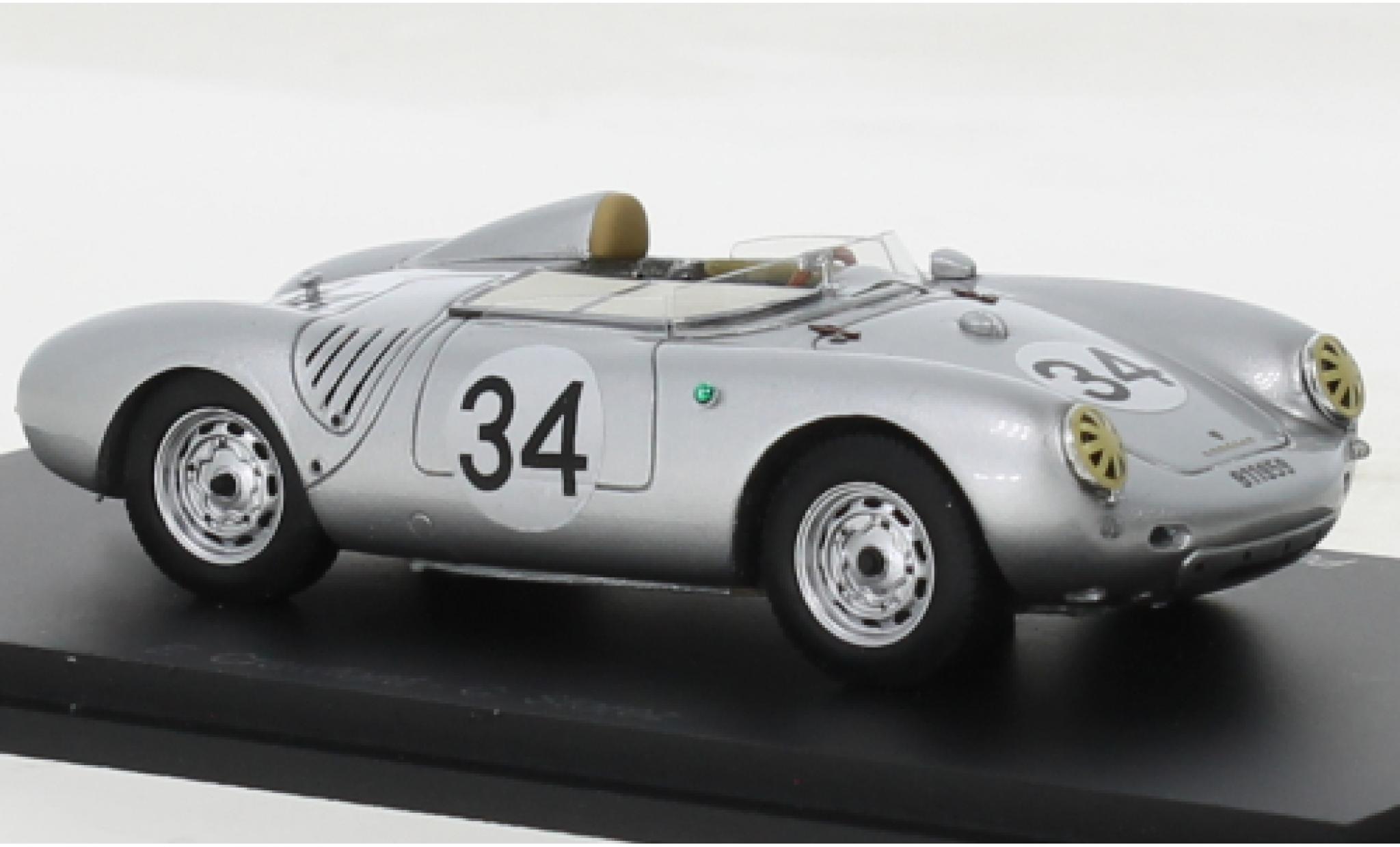Porsche 550 1/43 Spark A No.34 24h Le Mans 1957 diecast model cars