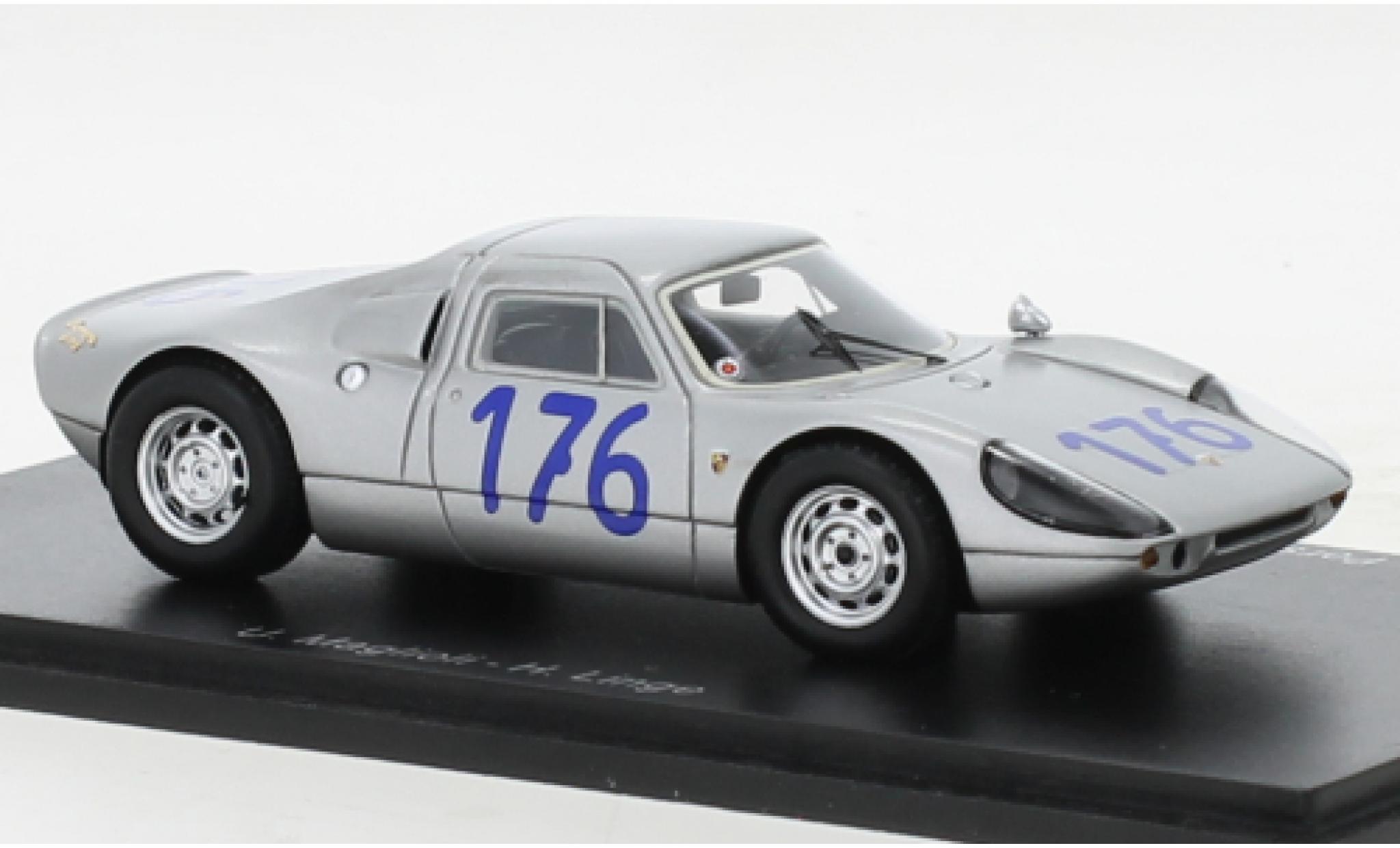 Porsche 904 1965 1/43 Spark GTS No.176 Targa Florio diecast model cars