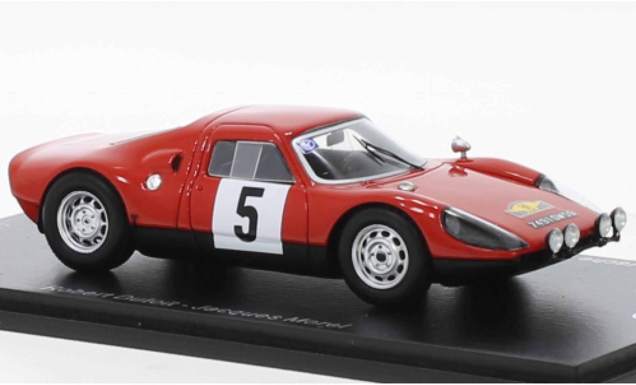 Porsche 904 1/43 Spark GTS No.5 Rally - Routes du Nord 1967 diecast model cars