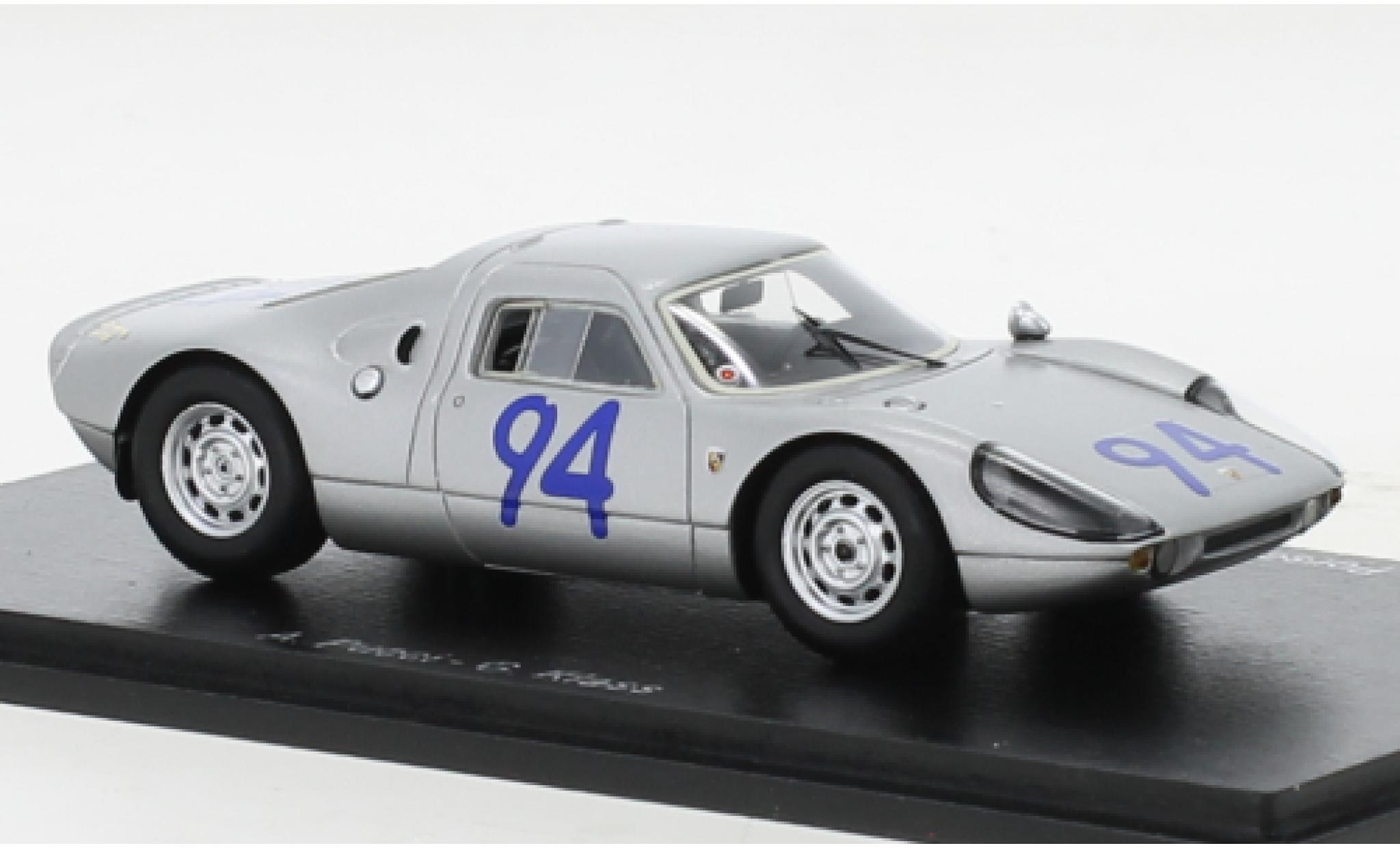 Porsche 904 1965 1/43 Spark GTS No.94 Targa Florio diecast model cars