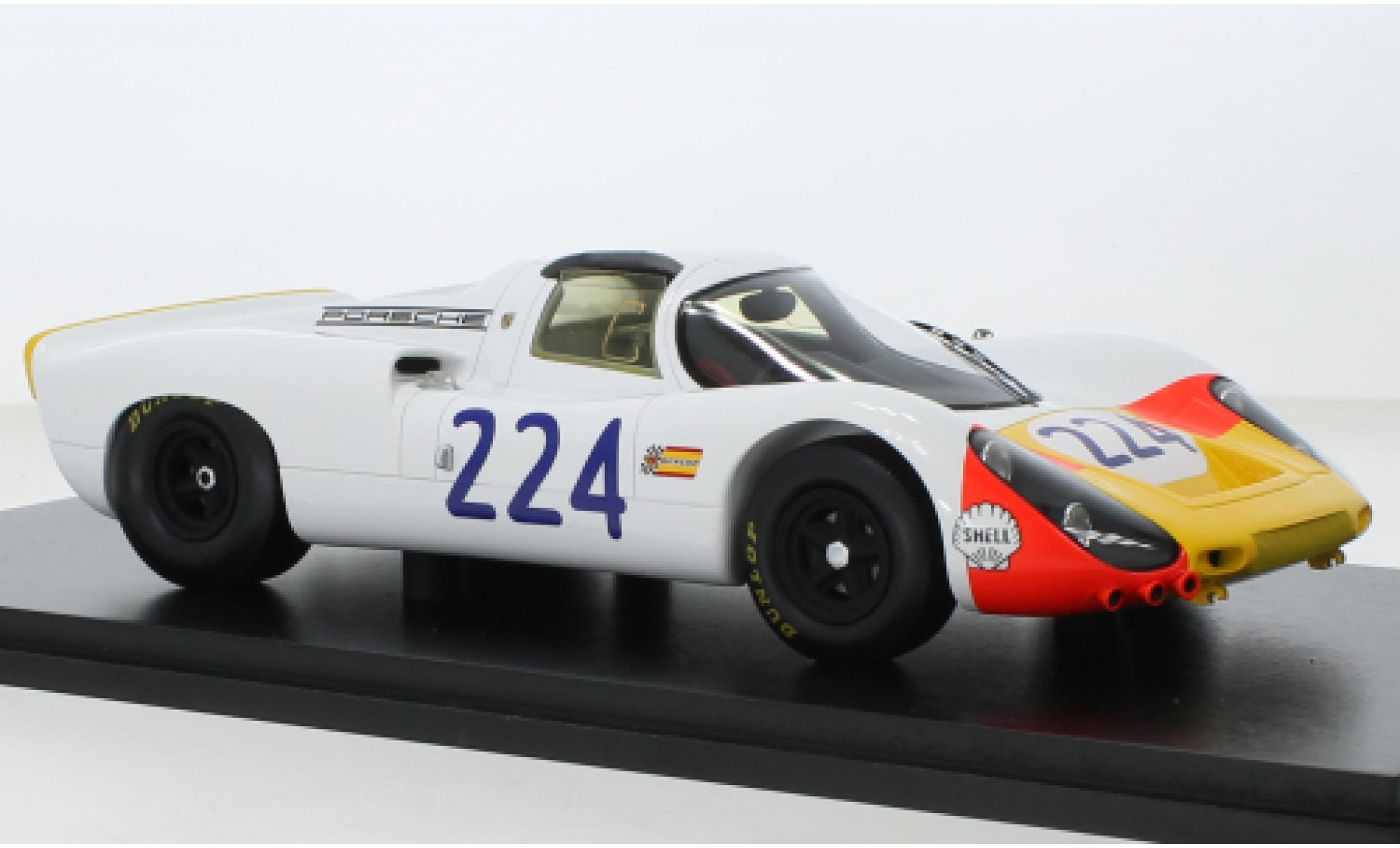 Porsche 907 1/18 Spark No.224 Targa Florio 1968 diecast model cars