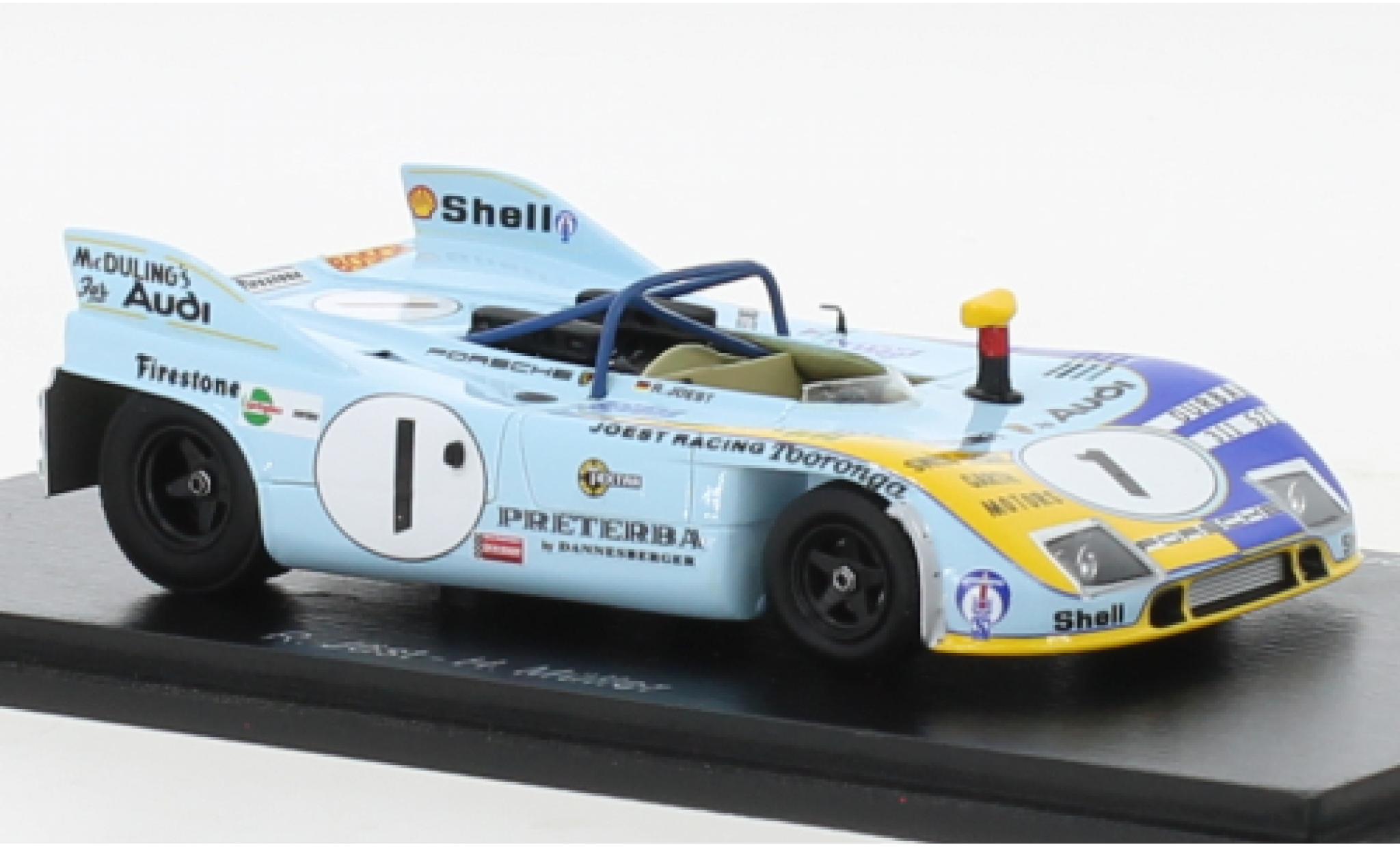 Porsche 908 1973 1/43 Spark /03 RHD No.1 Reinold Joest Racing 9h Kyalami diecast model cars