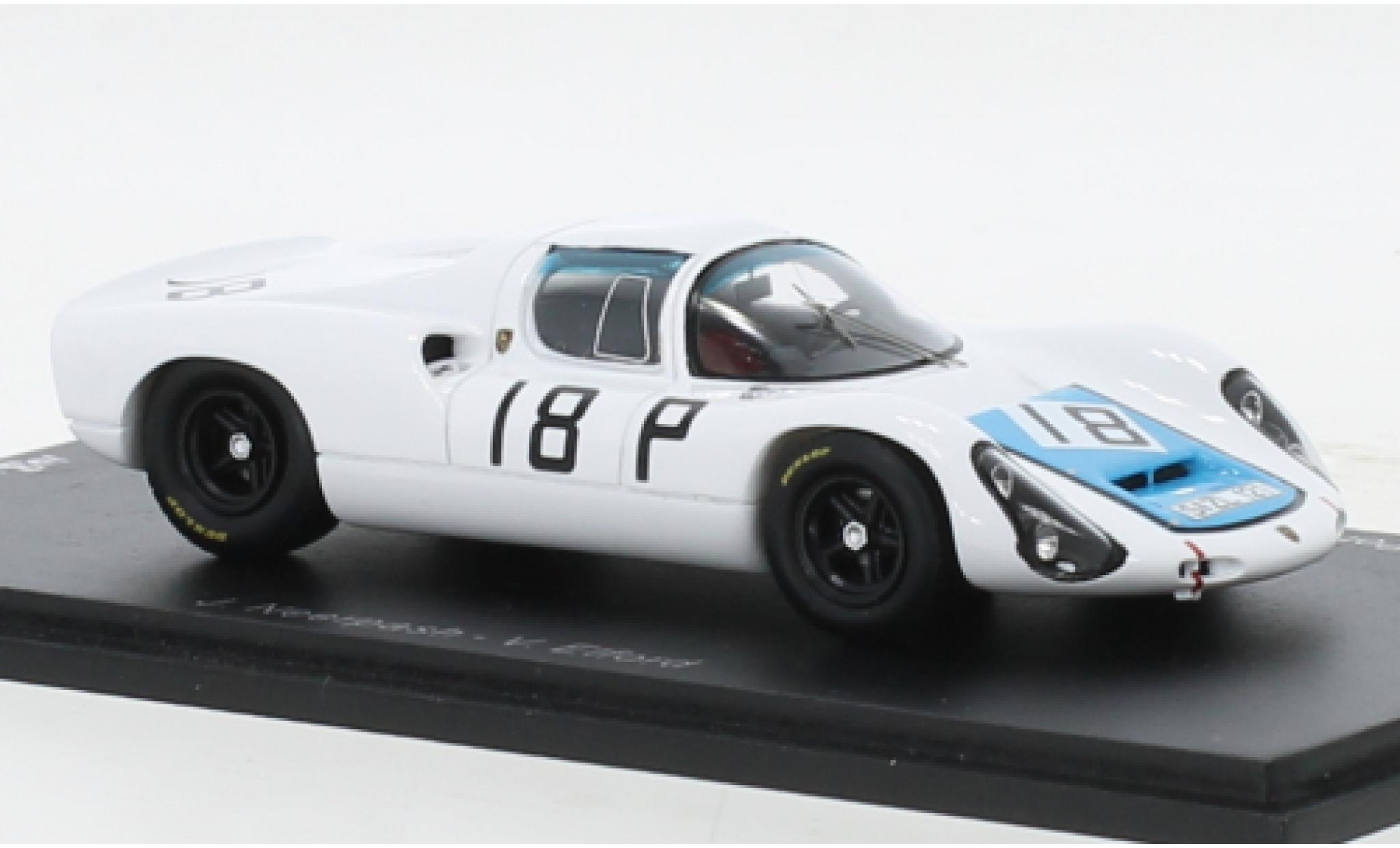 Porsche 910 1/43 Spark No.18 1000 Km N&uuml;rburgring 1967 diecast model cars