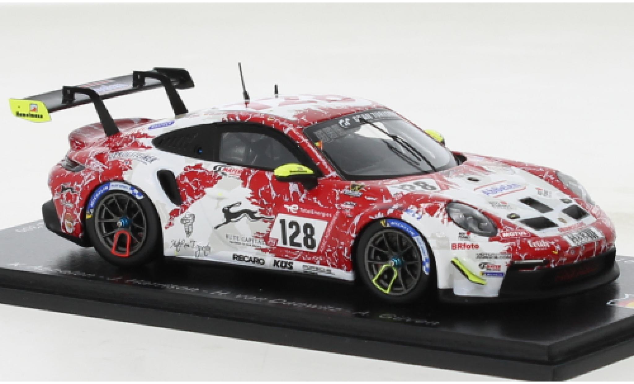 Porsche 991 GT3 Cup 1/43 Spark 911  No.128 Frikadelli Racing Team 24h N&uuml;rburgring 2022 diecast model cars