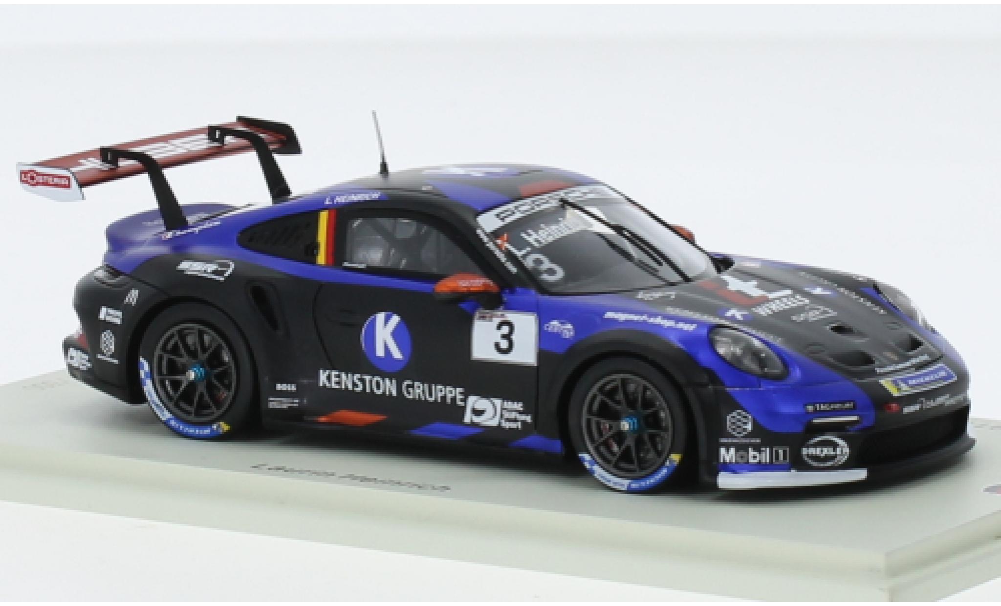 Porsche 991 GT3 Cup 1/43 Spark 911  No.3 Carrera Cup Allemagne 2022 diecast model cars