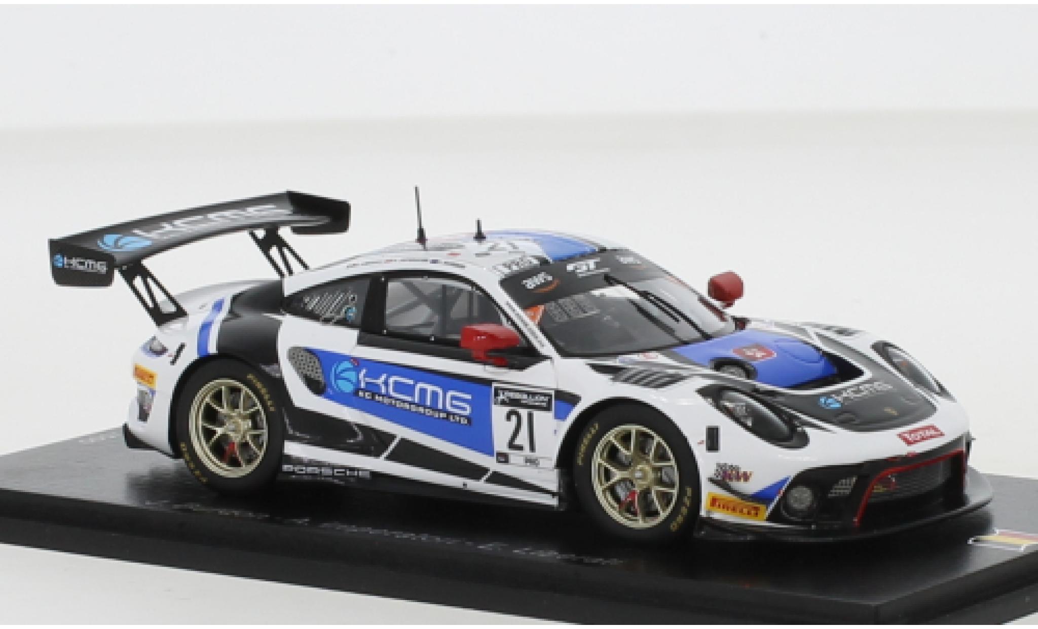 Porsche 992 GT3 R 1/43 Spark 911 (991) No.21 KCMG 24h Spa 2020 diecast model cars
