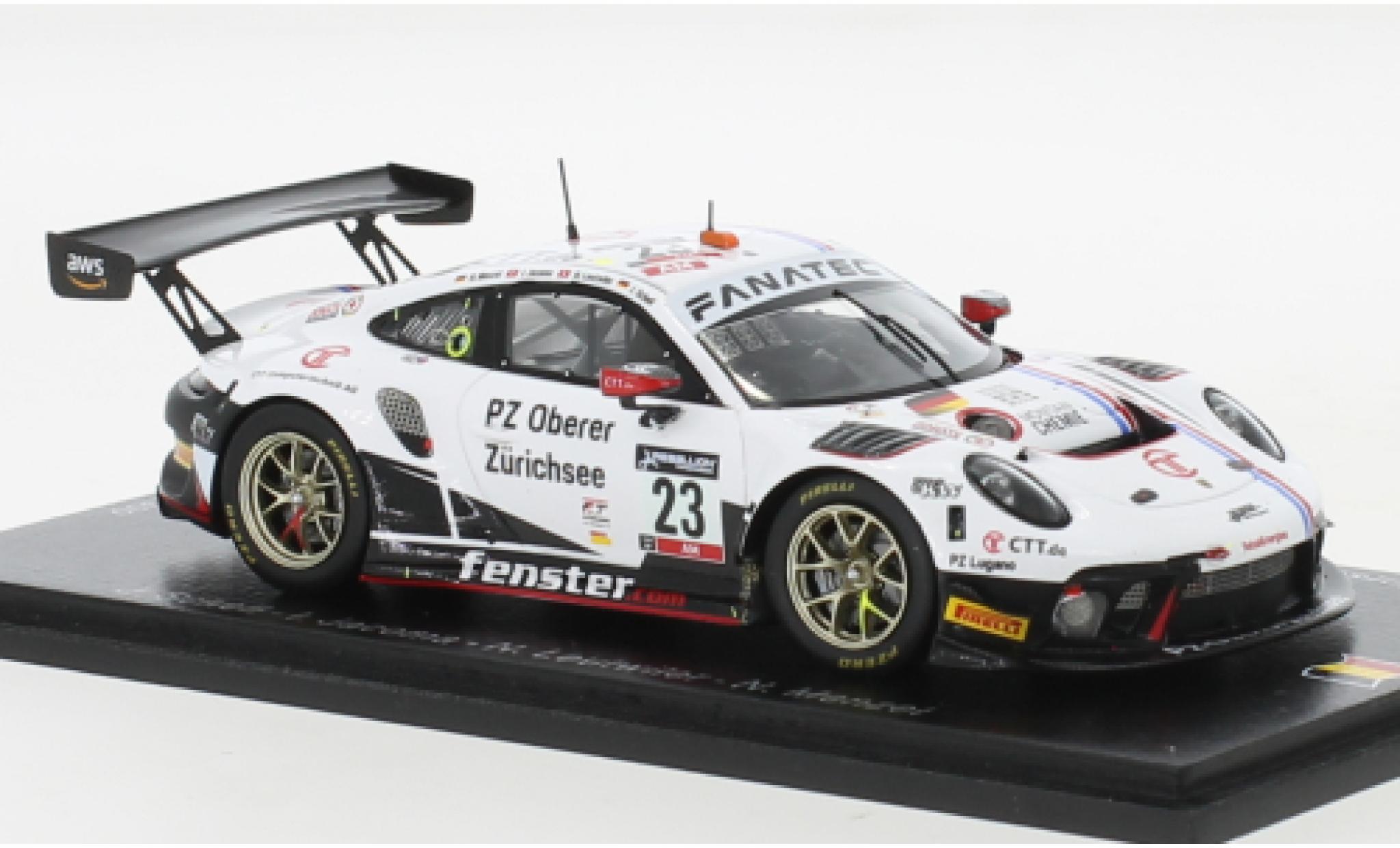 Porsche 991 GT3 R 1/43 Spark 911  No.23 Huber Motorsport 24h Spa 2021 diecast model cars
