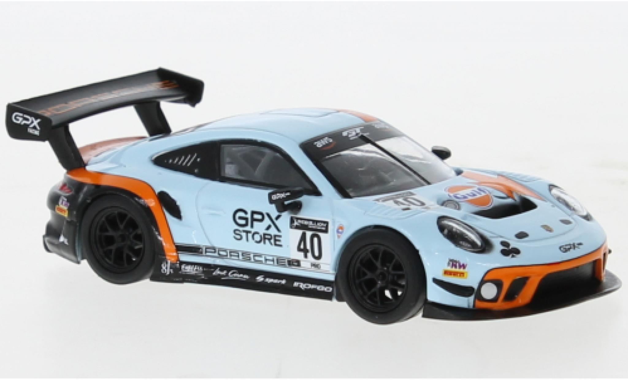 Porsche 991 GT3 R 1/64 Spark 911  No.40 GPX Racing The Club diecast model cars