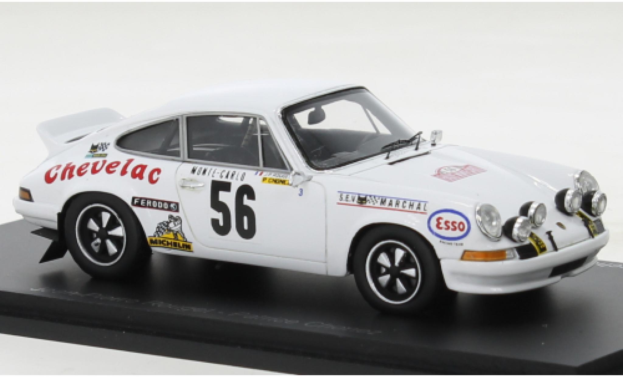 Porsche 930 RS 1/43 Spark 911 Carrera No.56 Rally WM Rally Monte Carlo 1975 diecast model cars