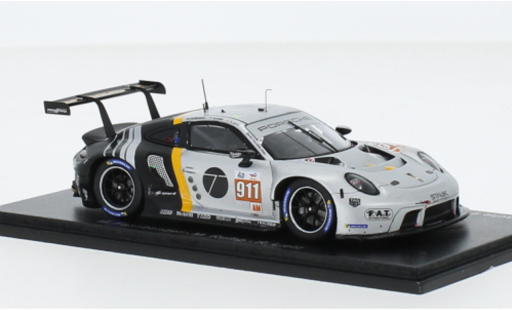 Porsche 911 1/43 Spark RSR-19 No. Predon Competition 24h Le Mans 2023 diecast model cars