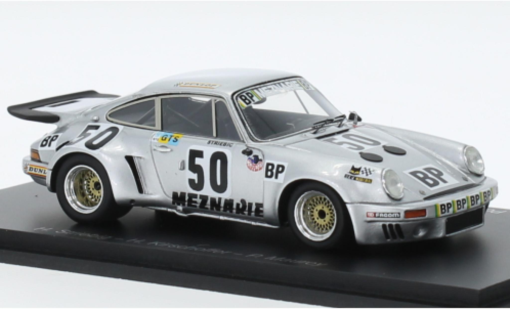 Porsche 930 RSR 1/43 Spark 911 3.0 No.50 24h Le Mans 1975 diecast model cars