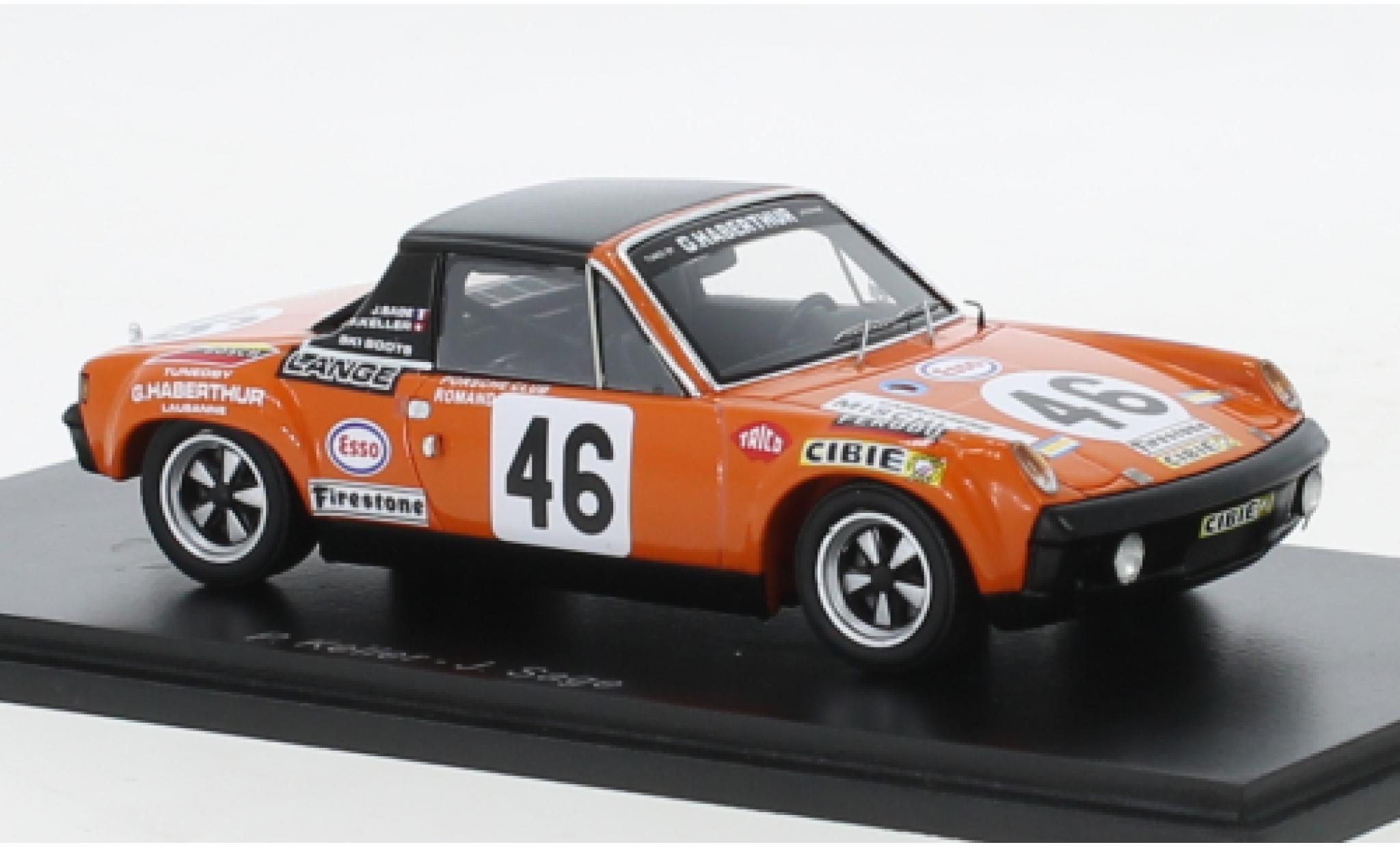 Porsche 914 1/43 Spark /6 No.46 24h Le Mans 1971 diecast model cars