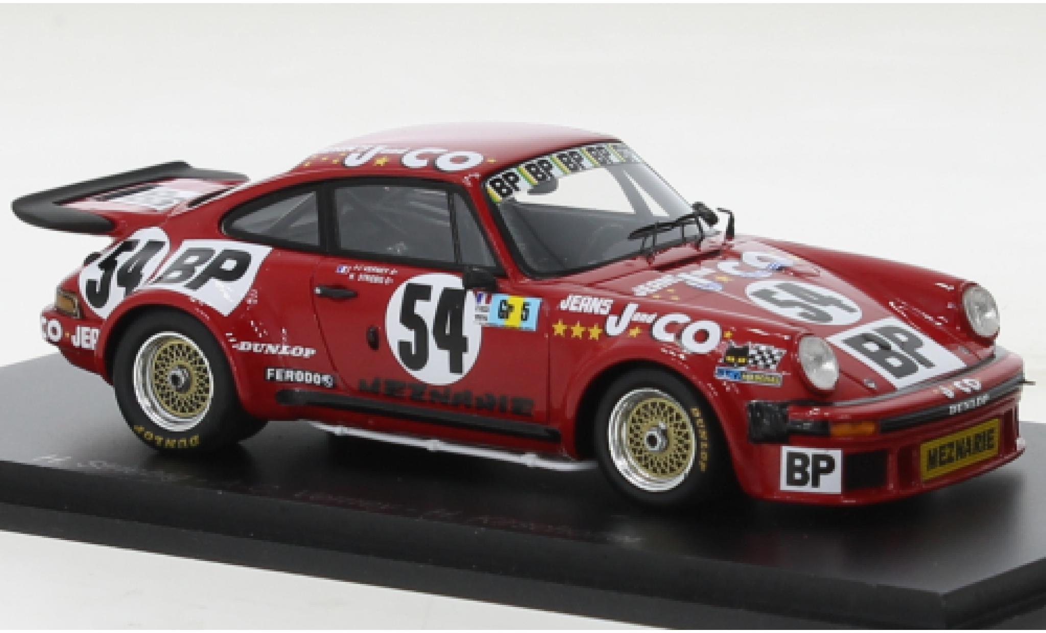 Porsche 934 1976 1/43 Spark No.54 24h Le Mans diecast model cars