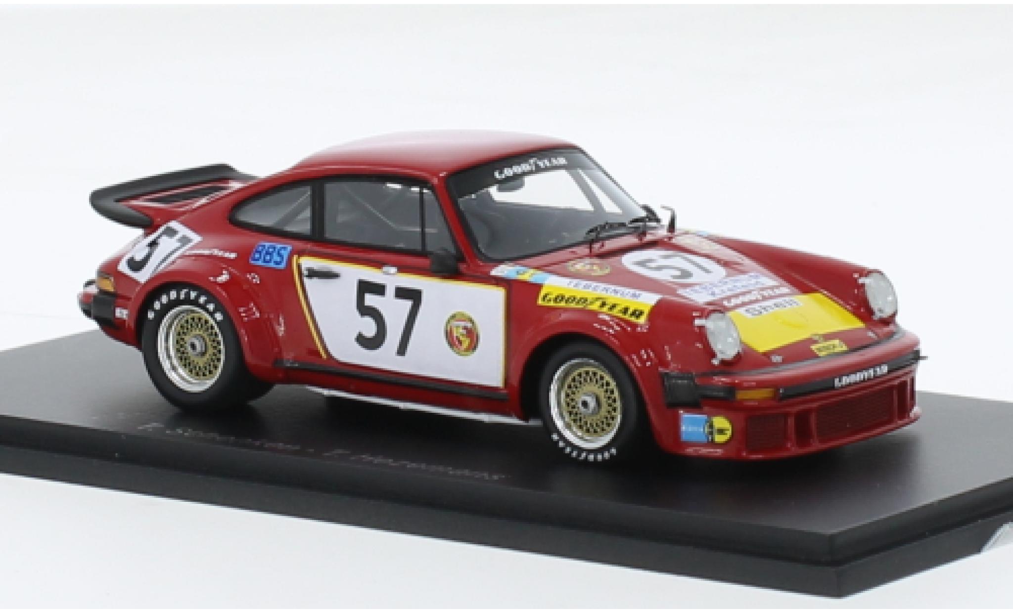 Porsche 934 1976 1/43 Spark No.57 24h Le Mans diecast model cars