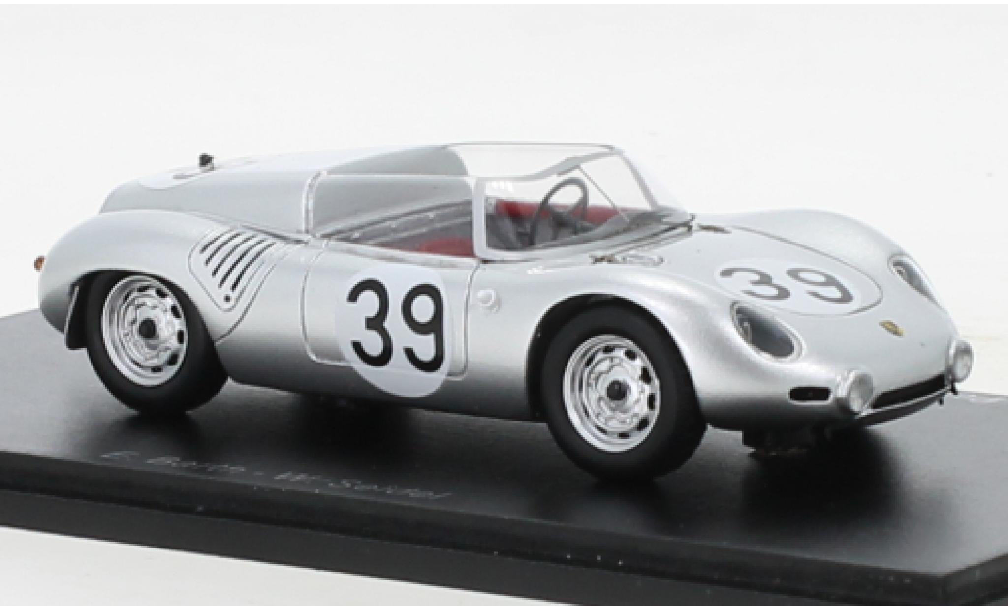 Porsche RS 1/43 Spark 60 No.39 24h Le Mans 1960 diecast model cars