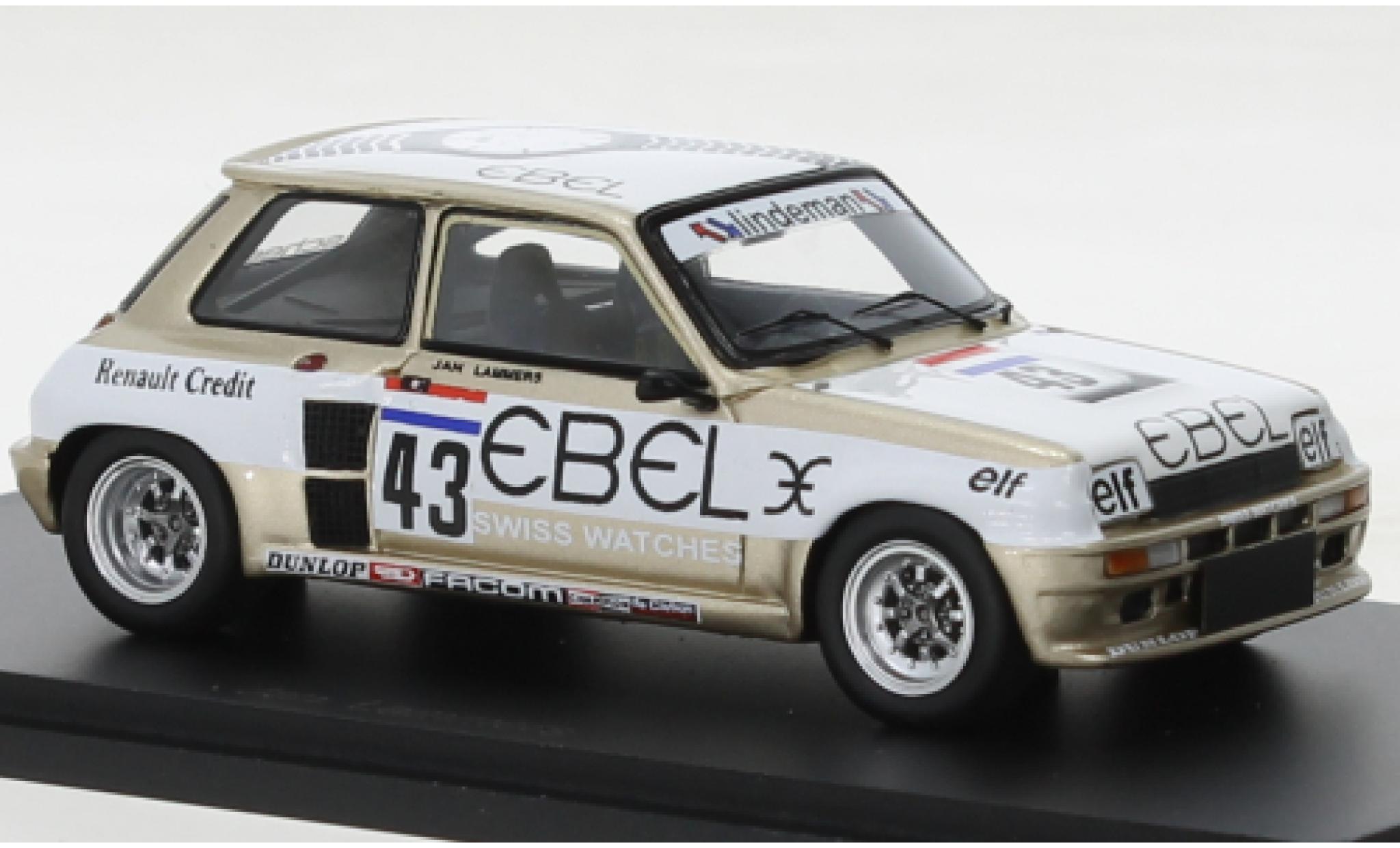 Renault 5 1/43 Spark Turbo No.43 Turbo Europe Cup 1982 diecast model cars